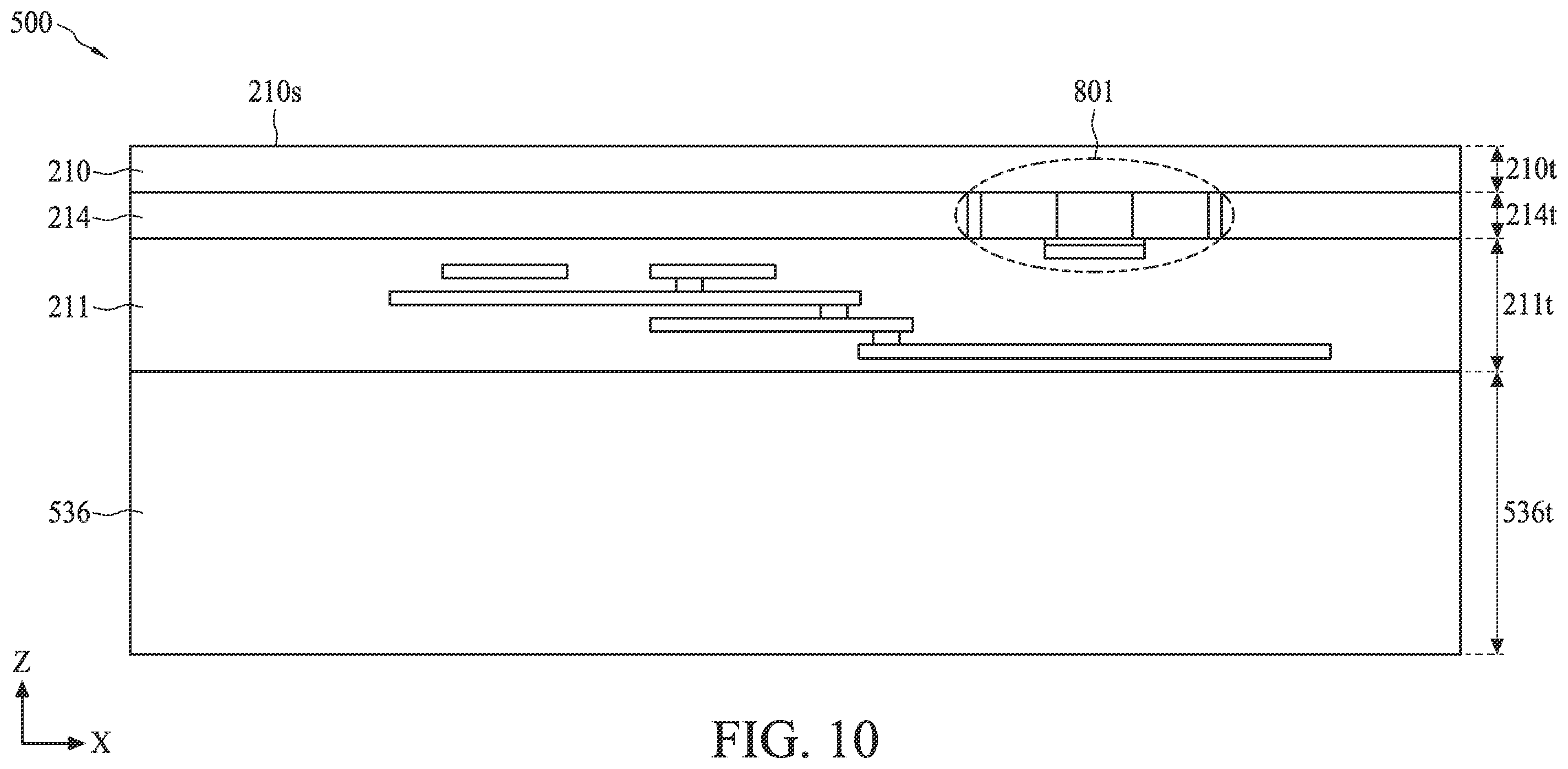 Patent US12361745 Figure 11 – Semiconductor device with bioFET and biometric sensors