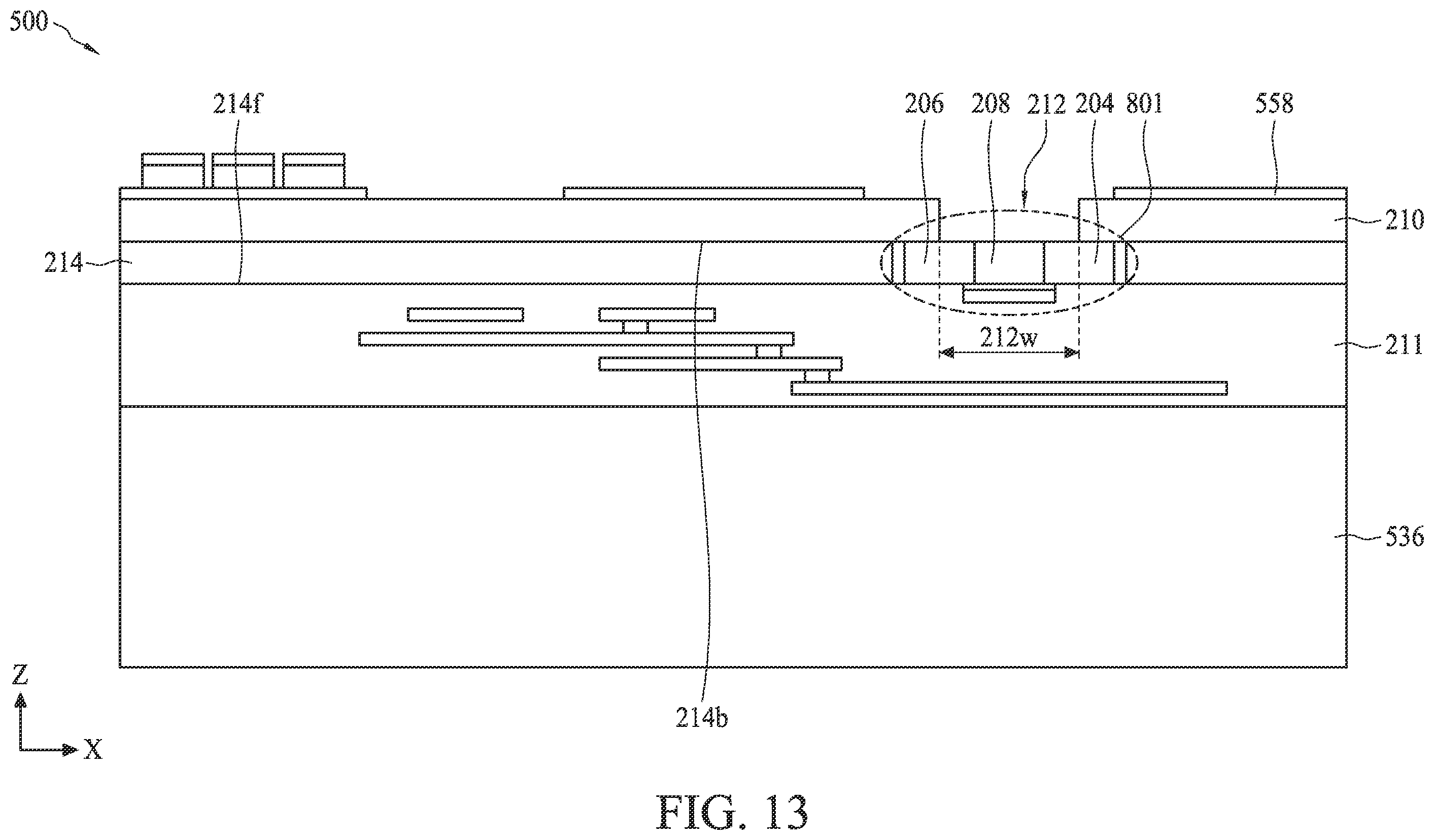 Patent US12361745 Figure 14 – Semiconductor device with bioFET and biometric sensors