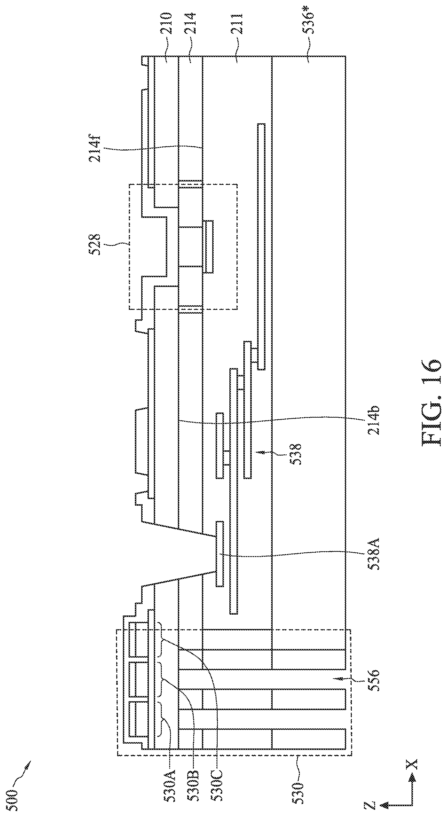 Patent US12361745 Figure 17 – Semiconductor device with bioFET and biometric sensors