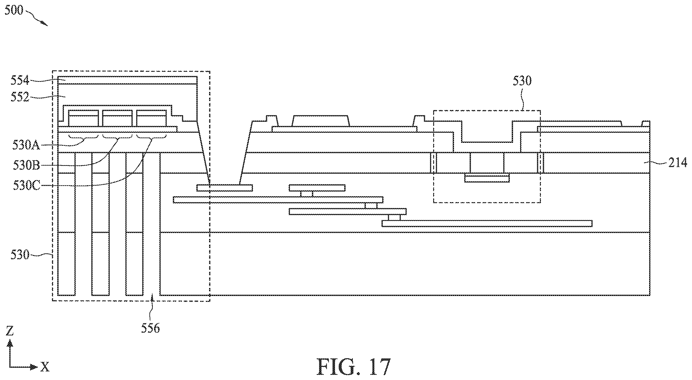 Patent US12361745 Figure 18 – Semiconductor device with bioFET and biometric sensors