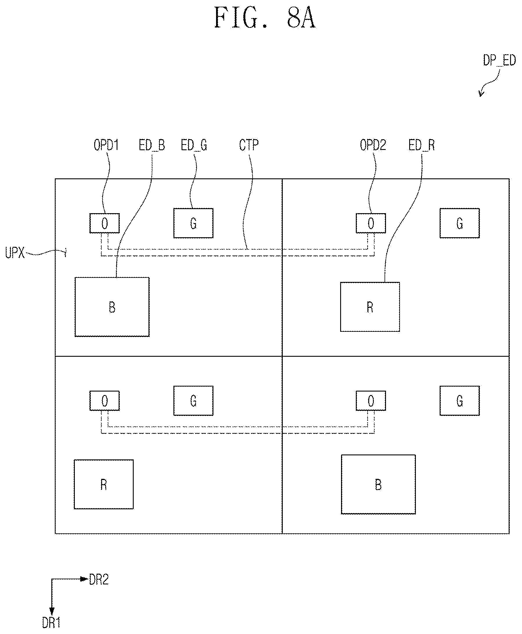 Patent US12361747 Figure 8 – Display device