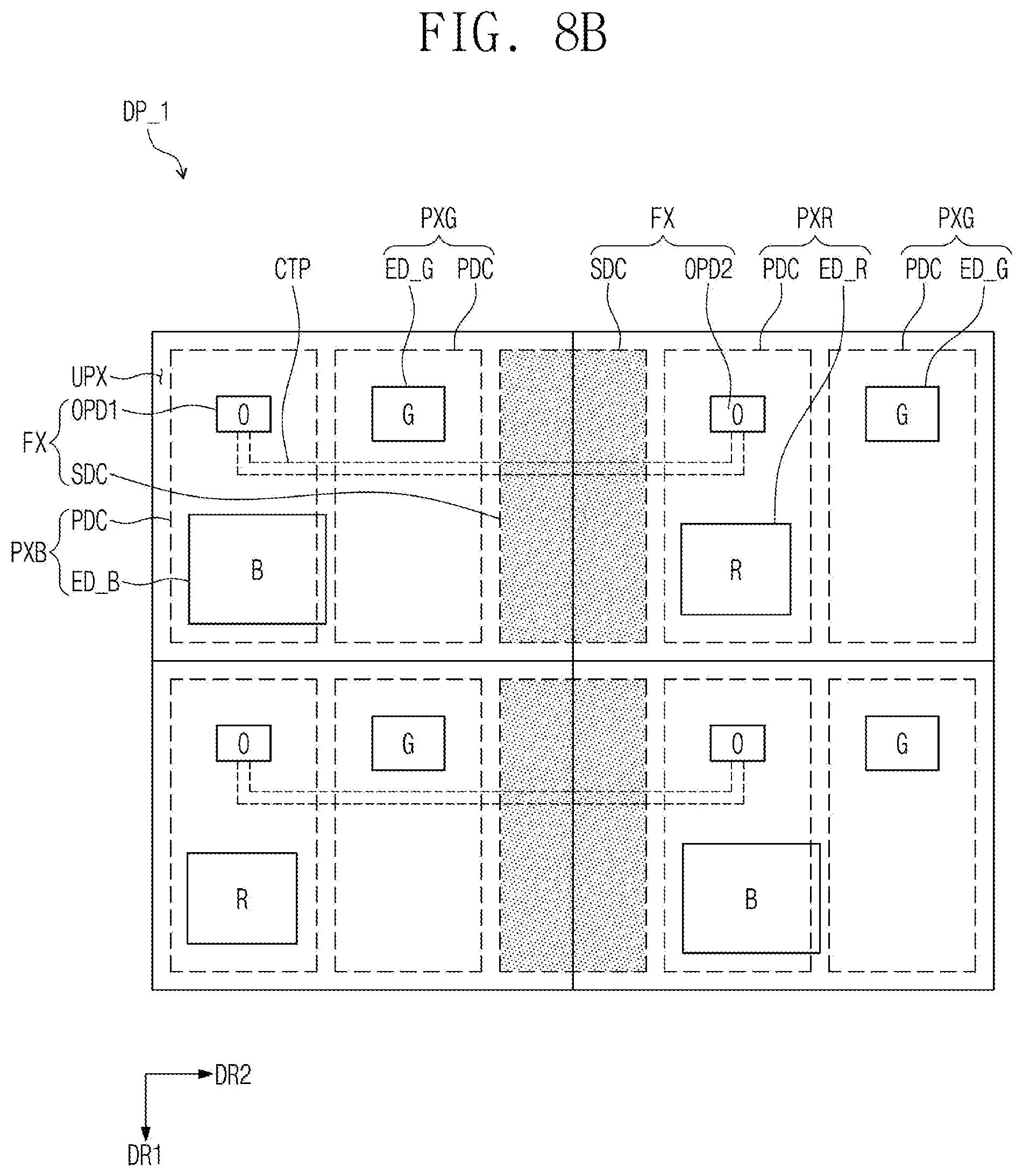 Patent US12361747 Figure 9 – Display device
