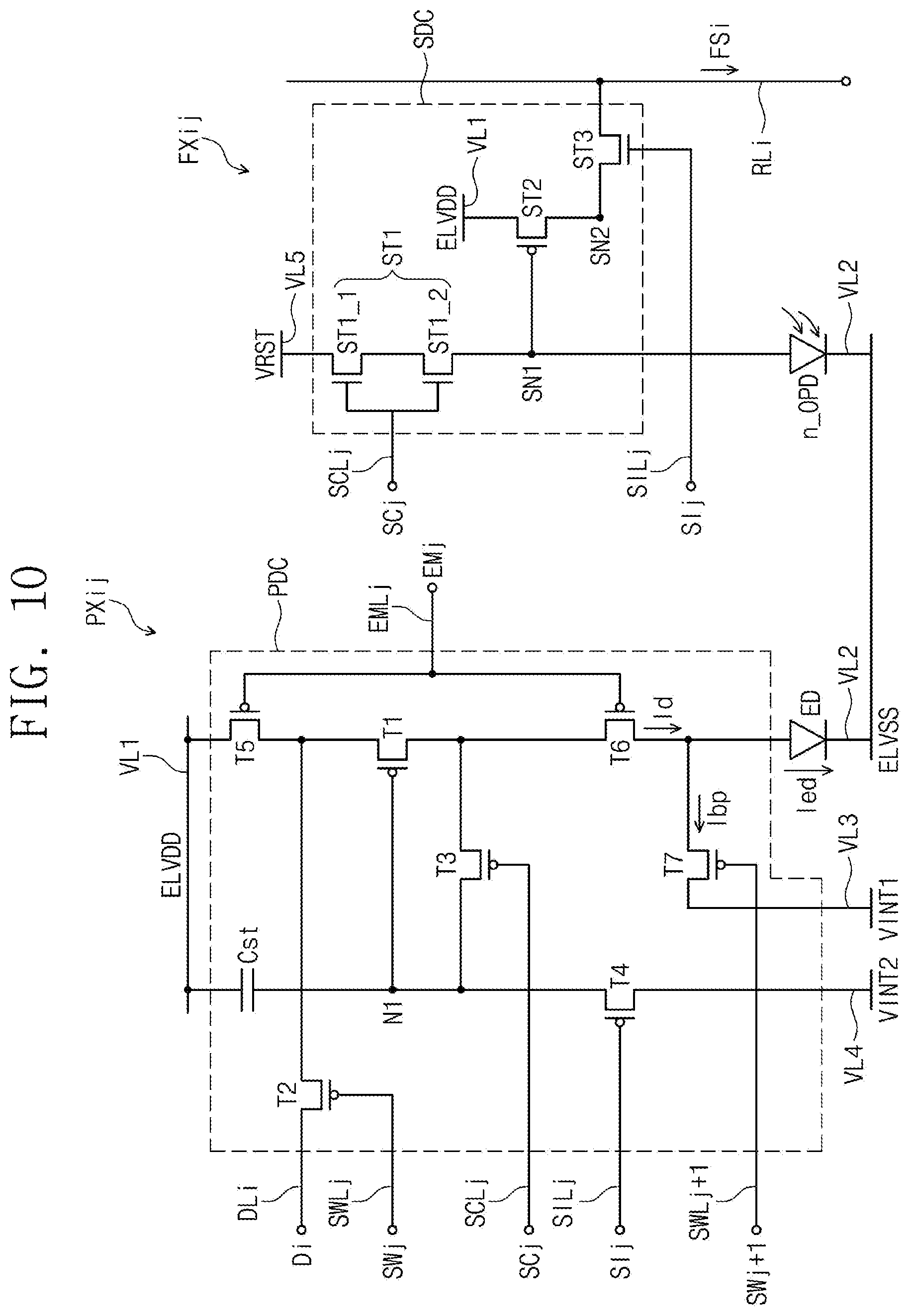 Patent US12361747 Figure 11 – Display device