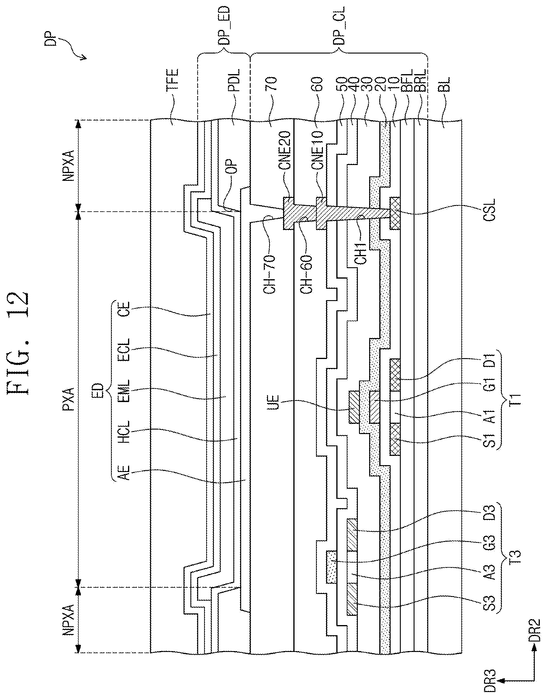 Patent US12361747 Figure 13 – Display device