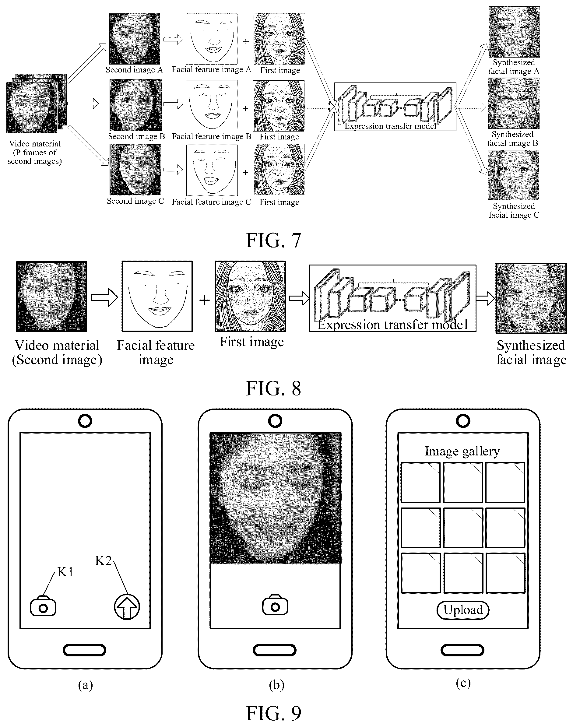 Patent US12361751 Figure 5 – Training method for expression transfer model, expression transfer method and apparatus