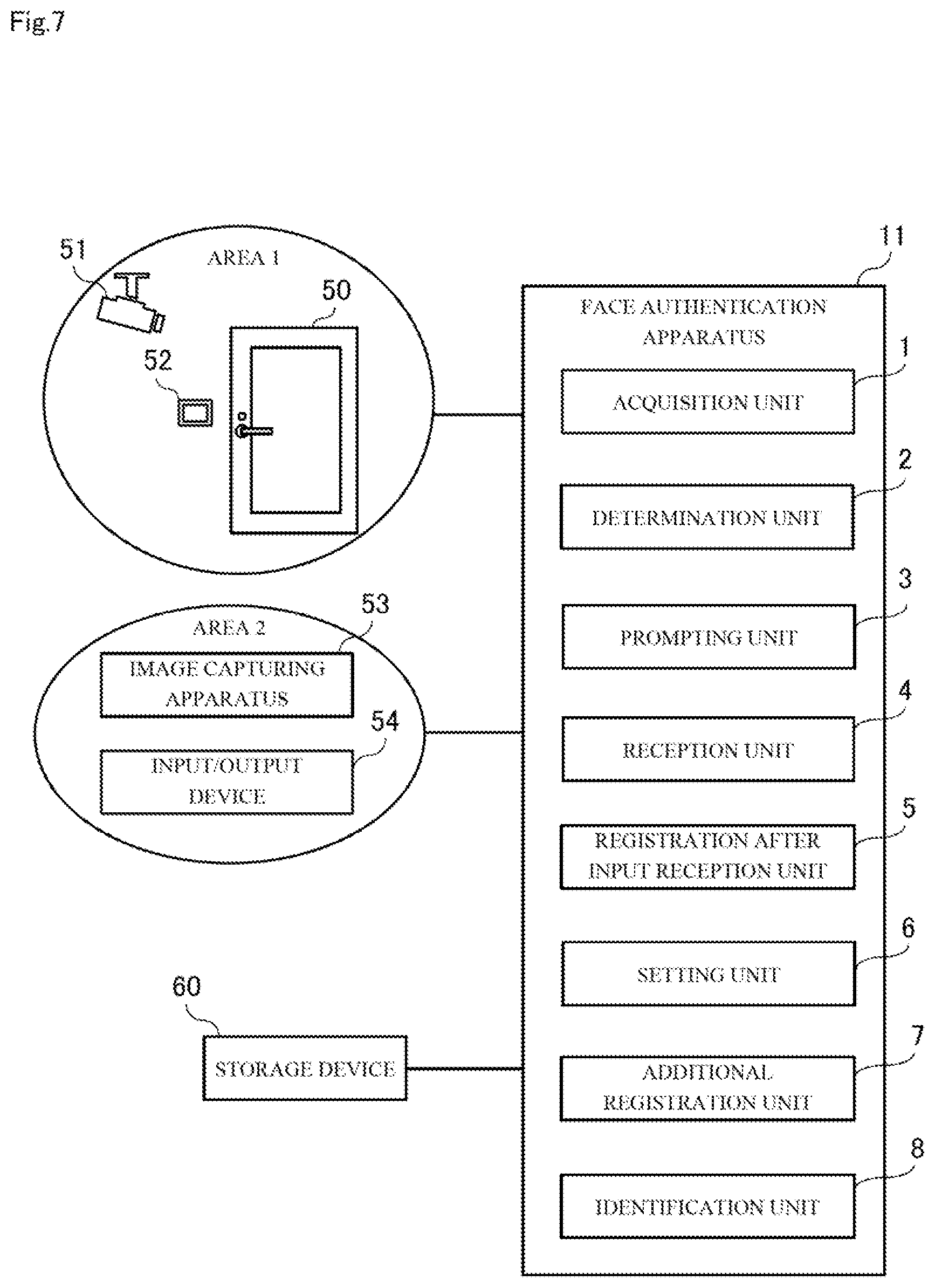 Patent US12361753 Figure 7 – Face authentication apparatus, face authentication method, and computer-readable recording medium