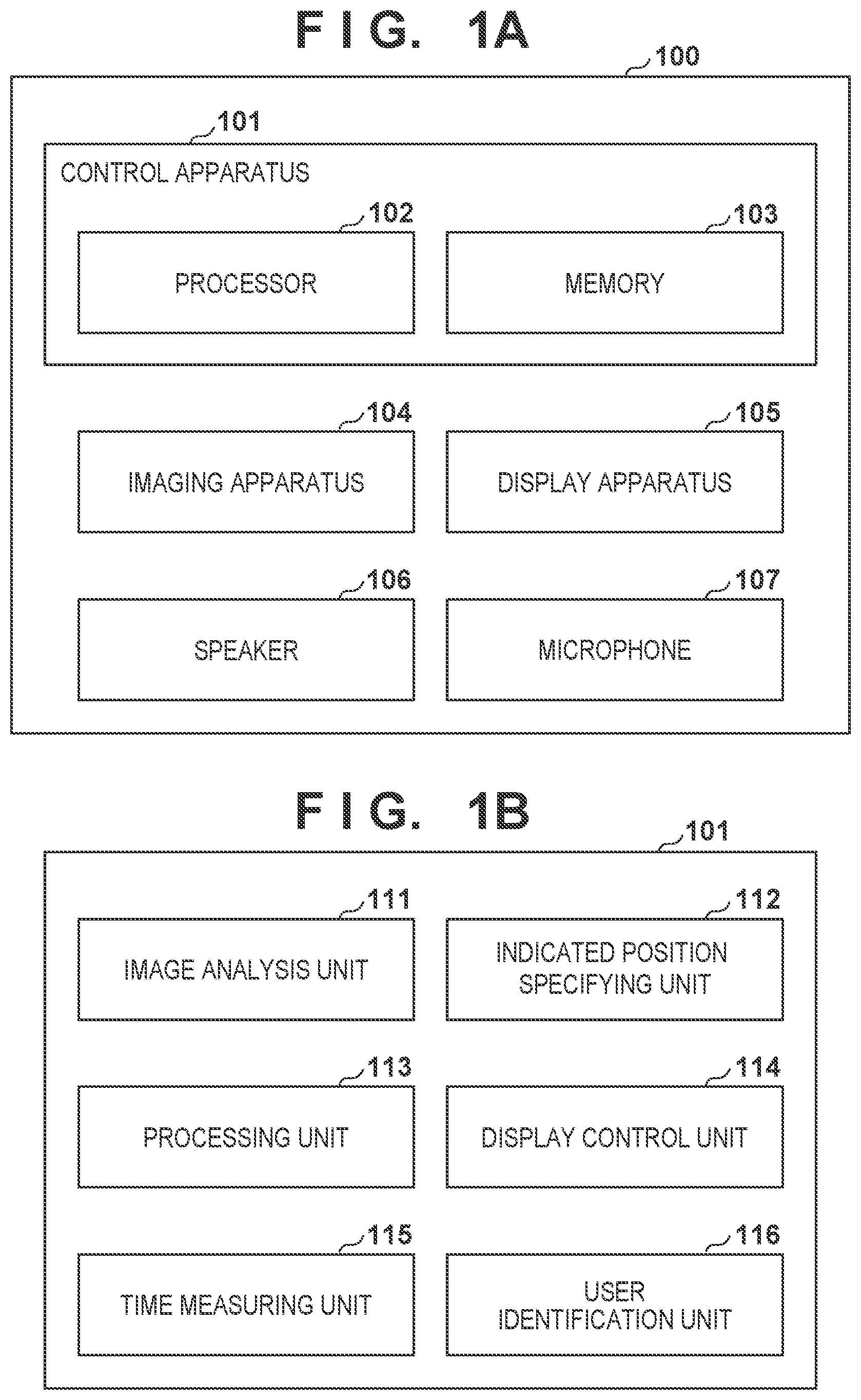 Patent US12361759 Figure 1 – Control apparatus allowing a user to input operations