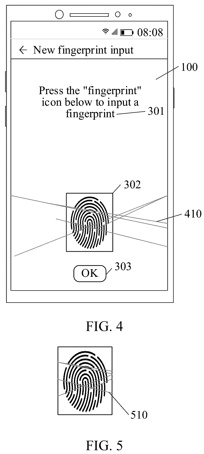 Patent US12361763 Figure 4 – Fingerprint recognition method and electronic device