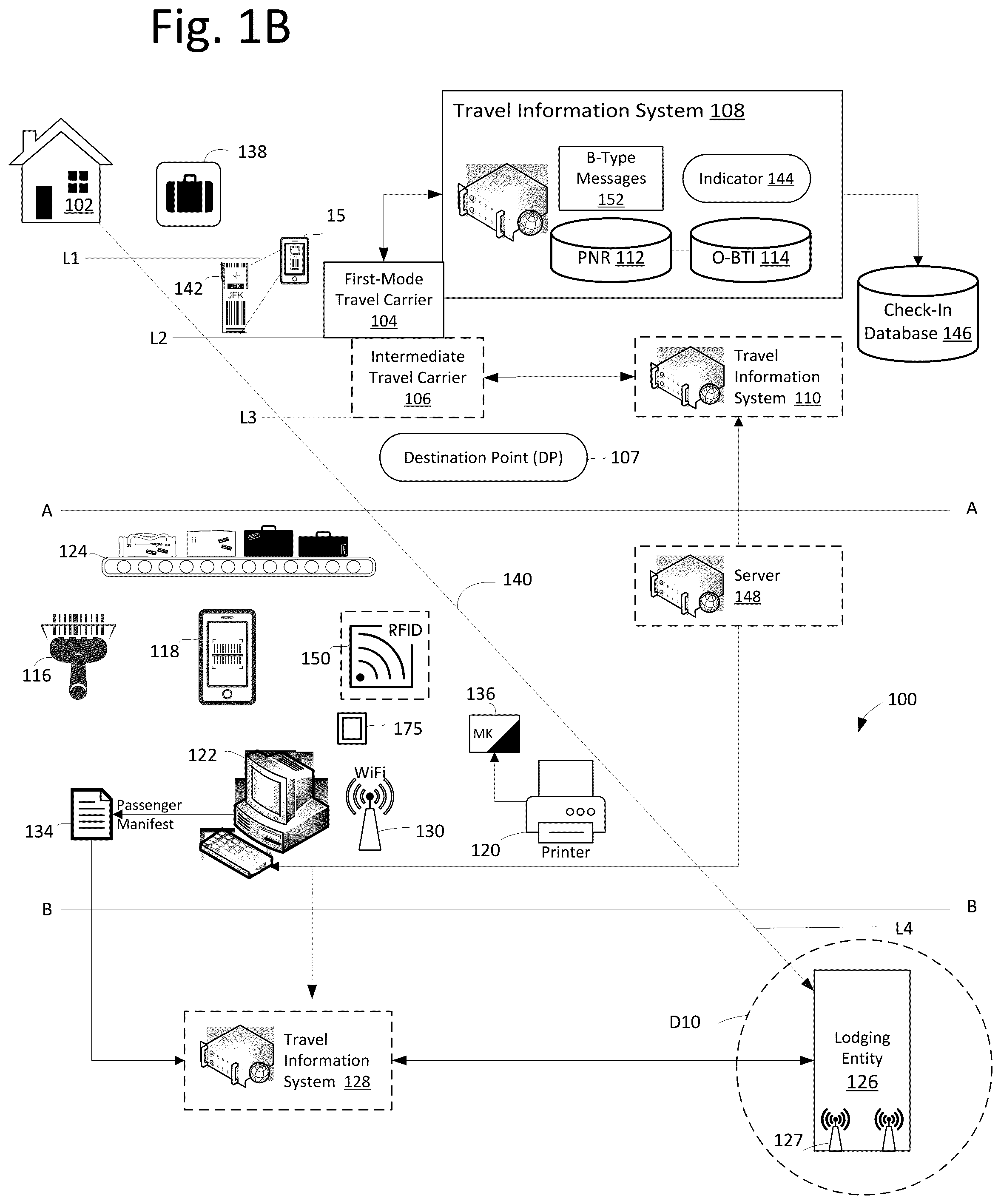 Patent US12361764 Figure 2 – System and method for security screening