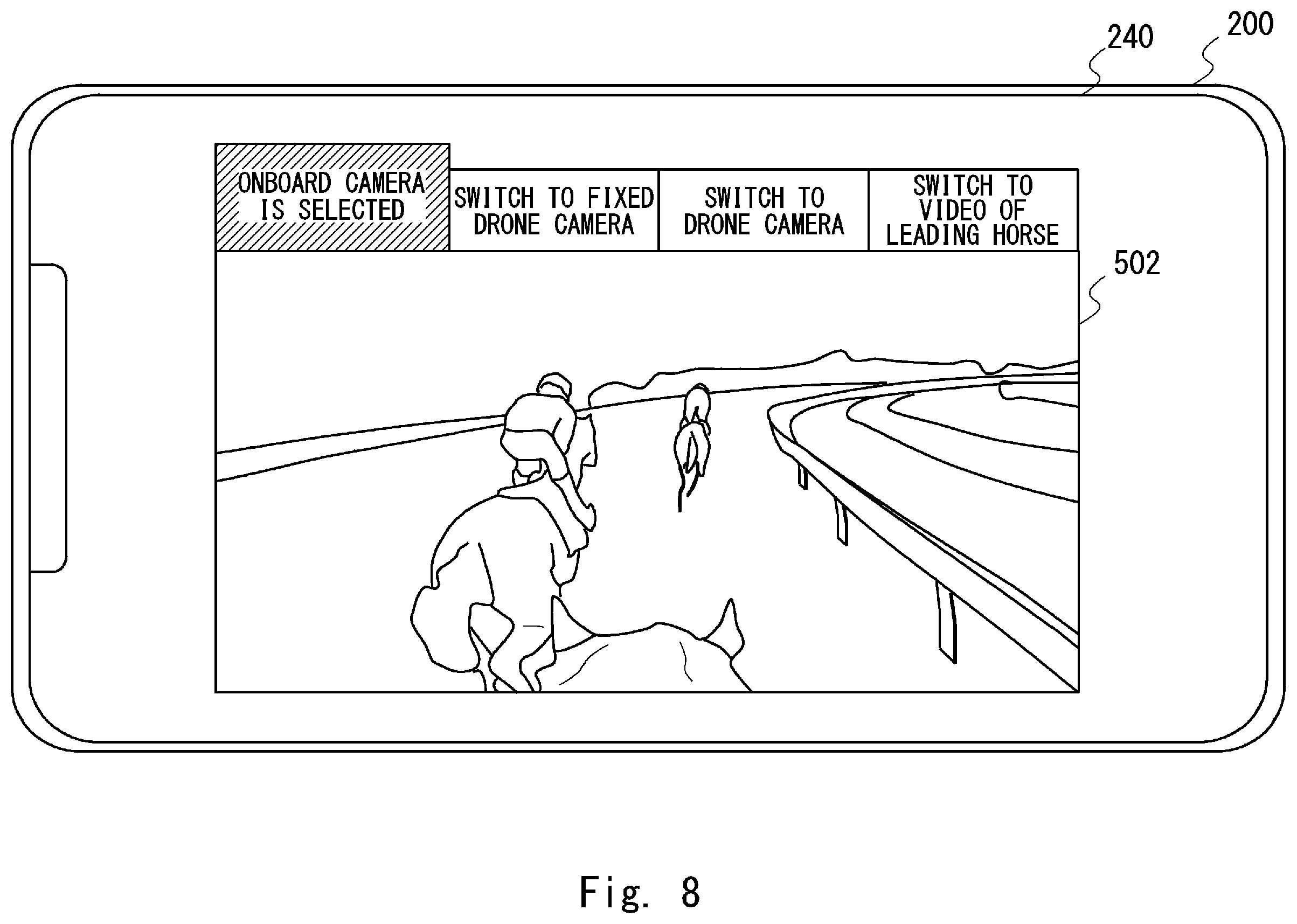 Patent US12361766 Figure 8 – Video provision apparatus, video provision method, and non-transitory computer-readable medium