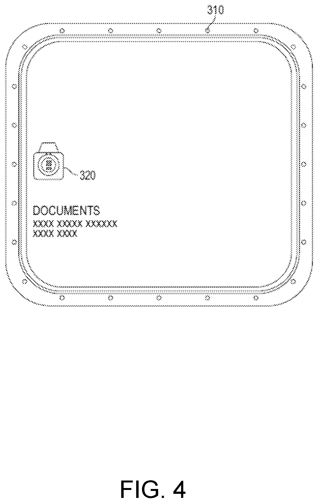 Patent US12361776 Figure 4 – Documentation lockbox