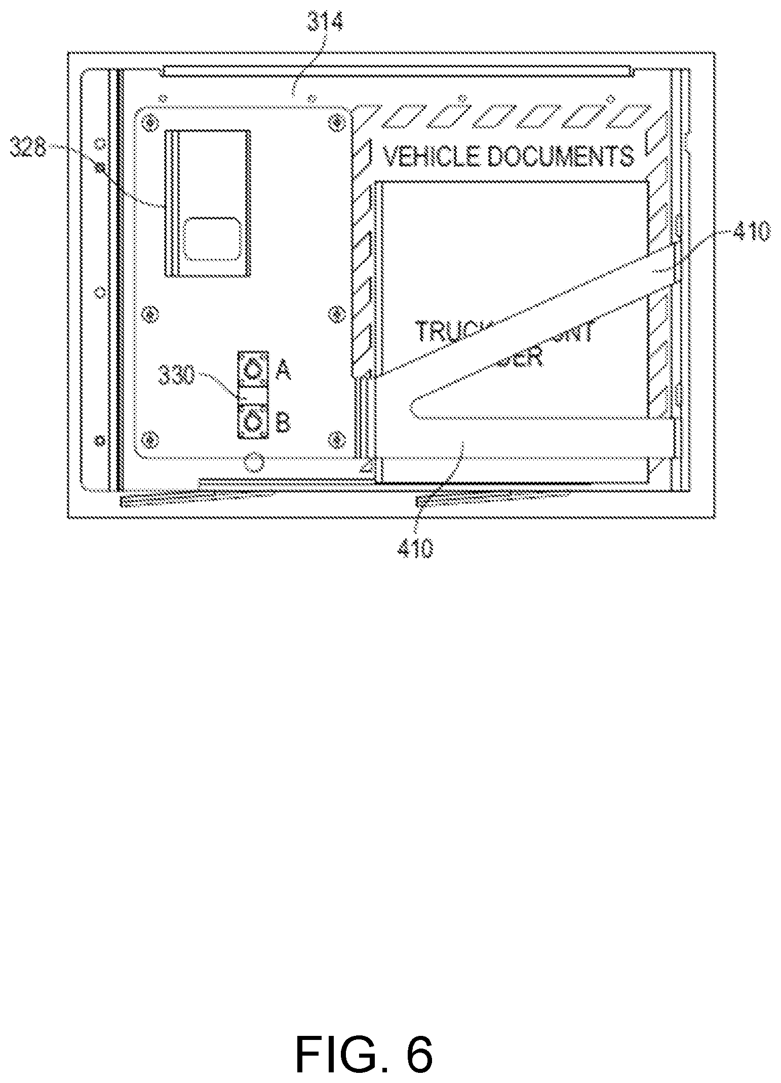 Patent US12361776 Figure 6 – Documentation lockbox