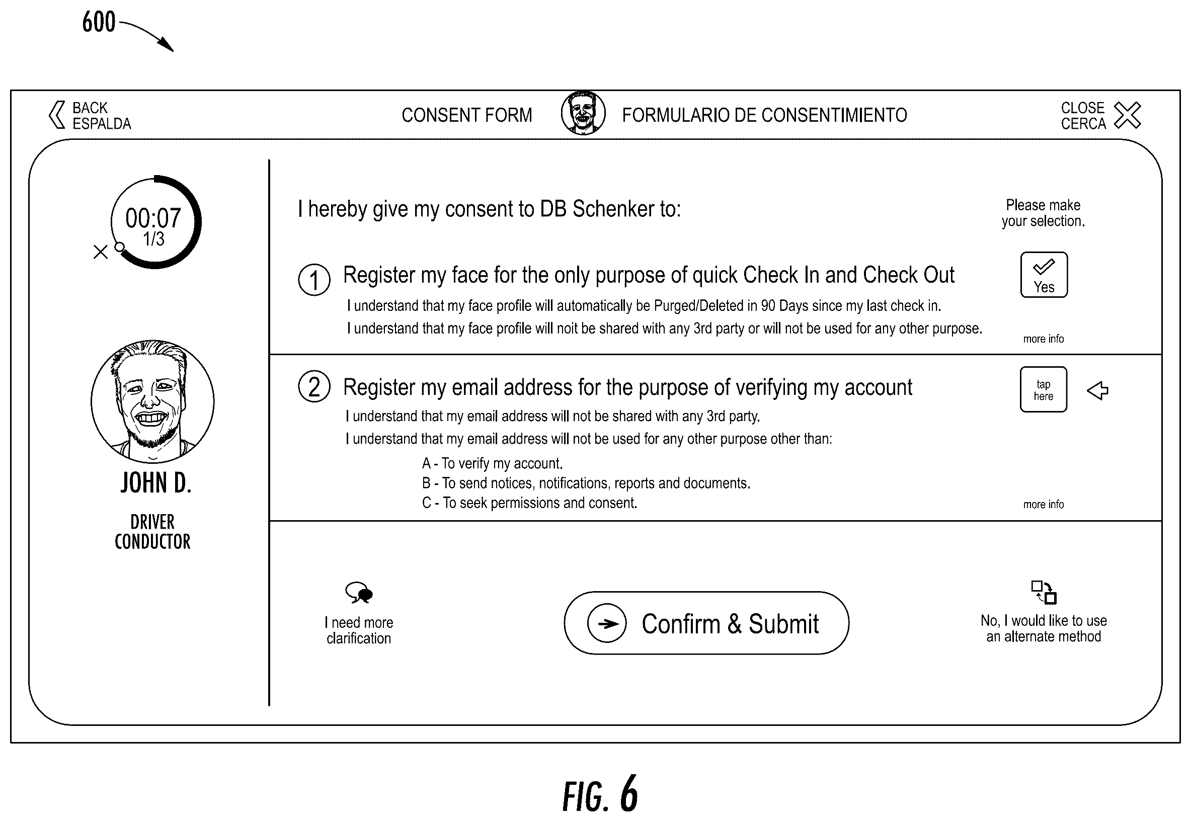 Patent US12361777 Figure 6 – System and method for providing credential activation layered security
