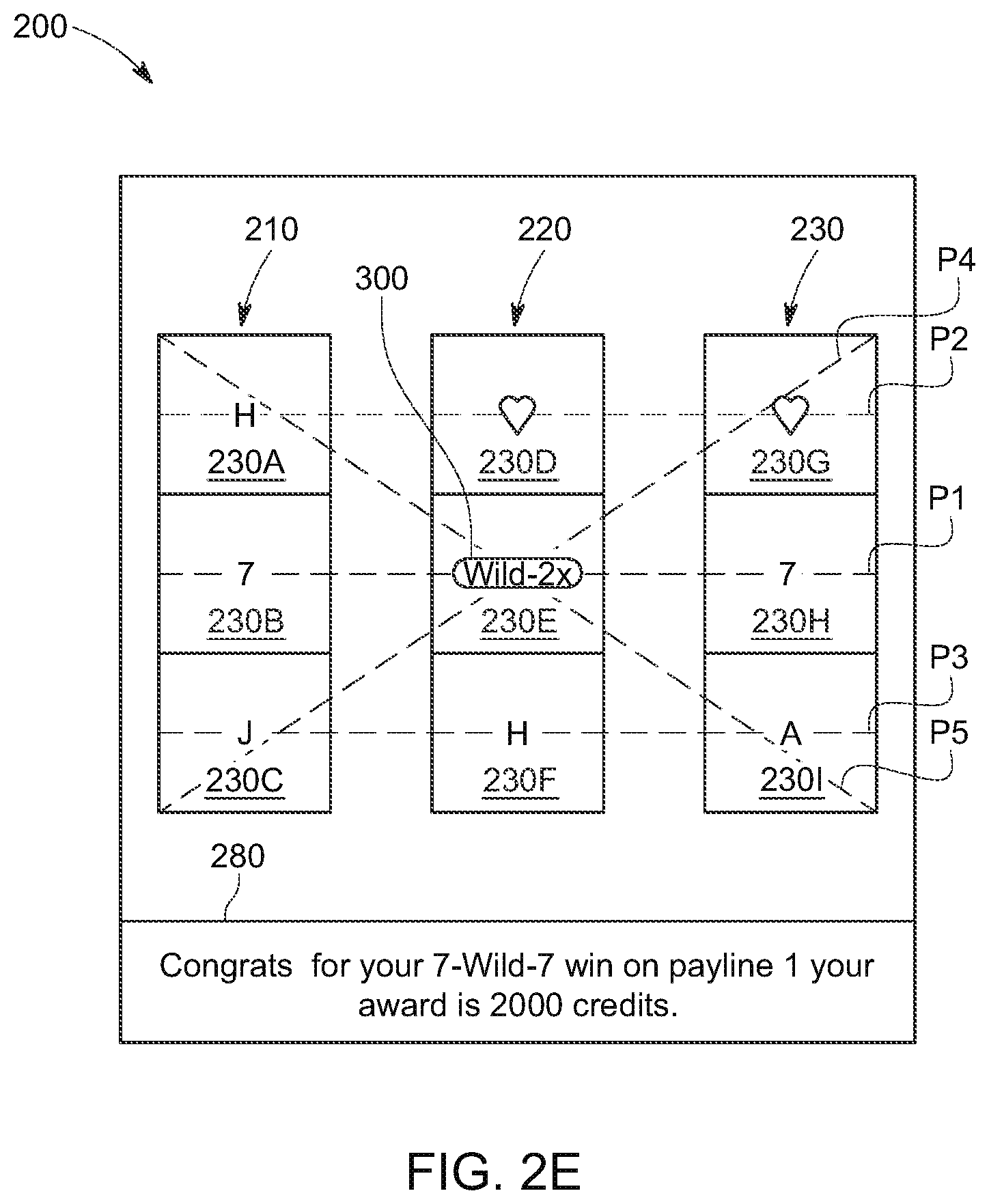 Patent US12361792 Figure 7 – Held reel with increasing multiplier sequence