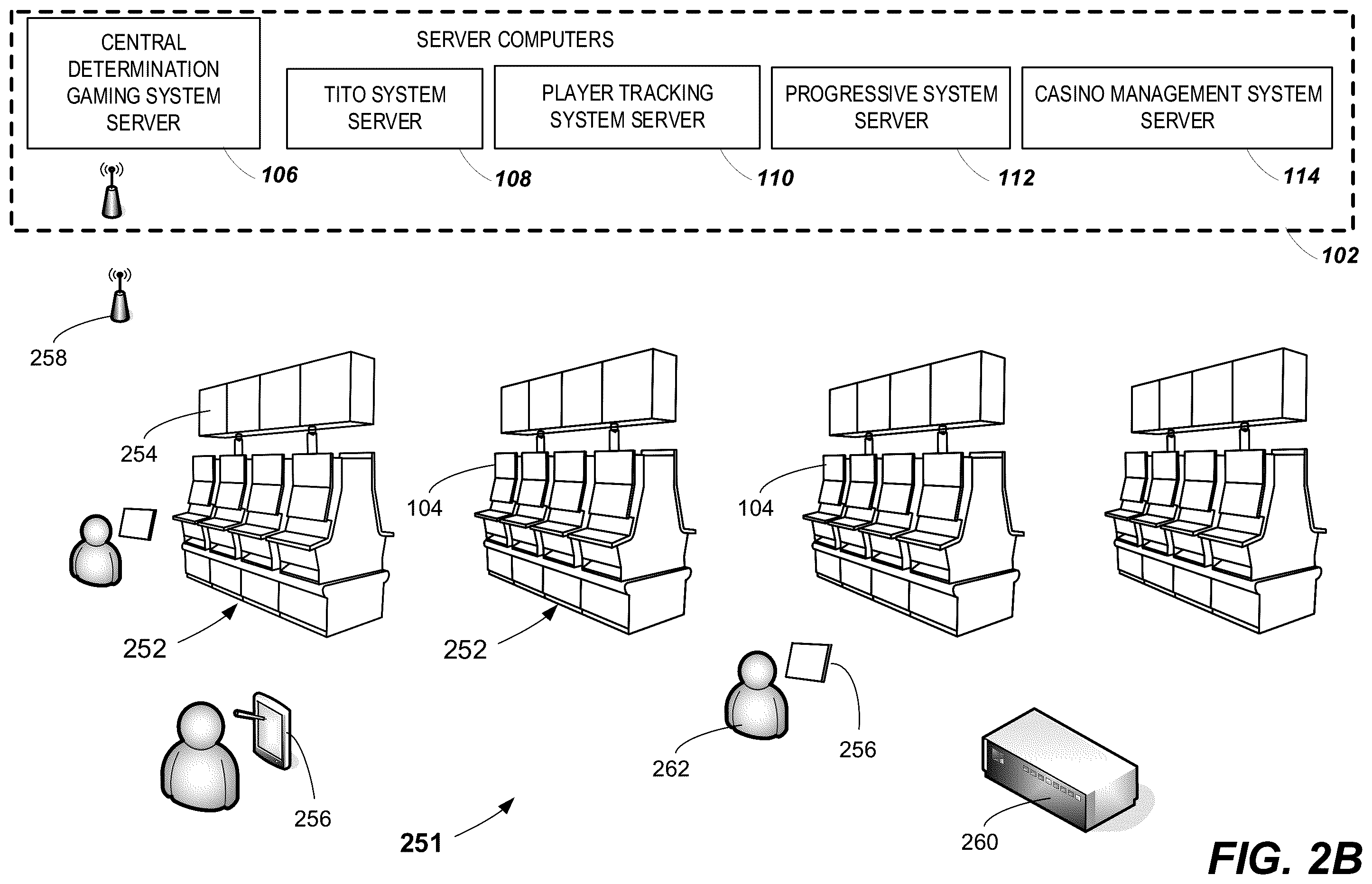 Patent US12361793 Figure 3 – Gaming device with multiple triggerable respin features