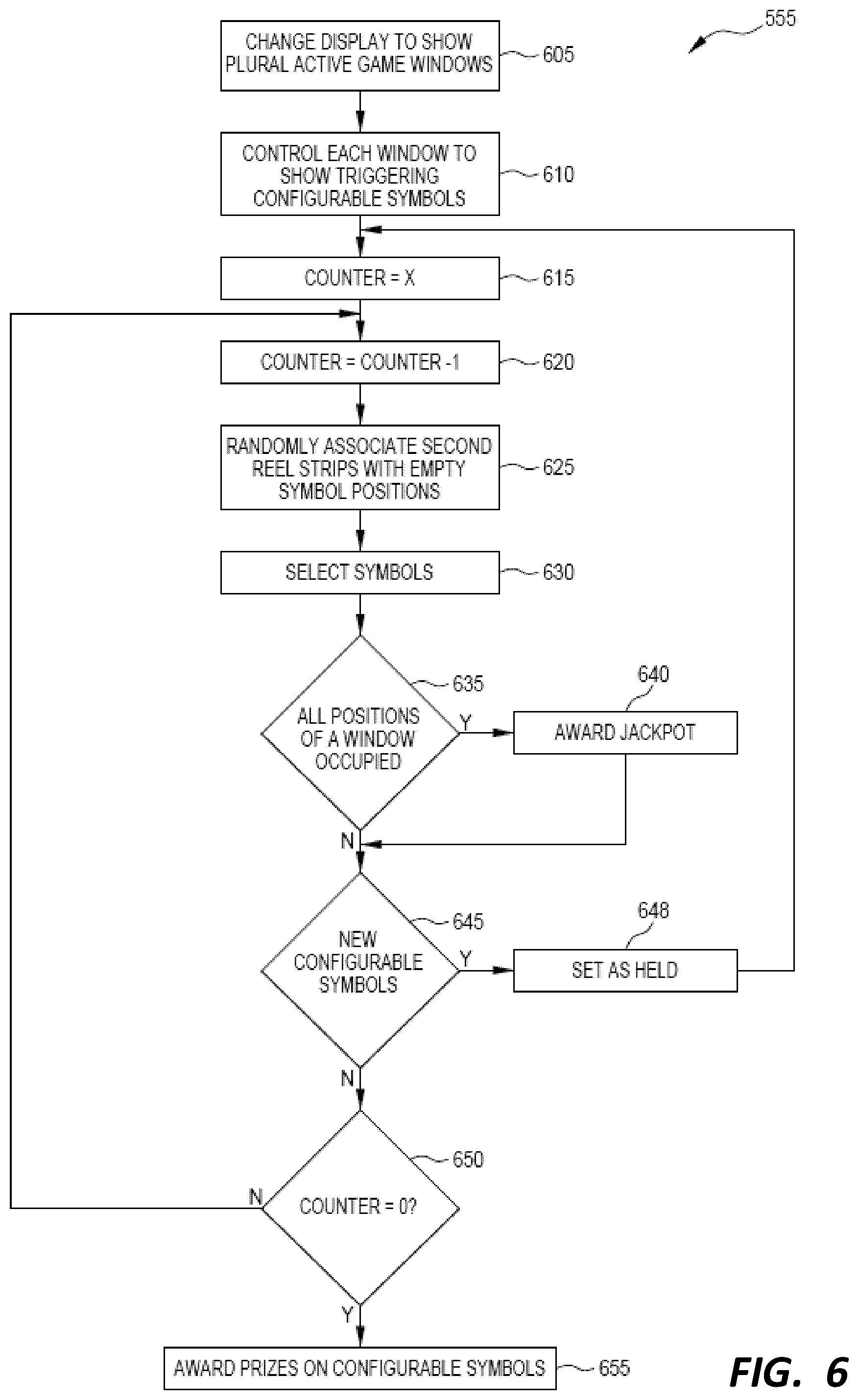 Patent US12361793 Figure 9 – Gaming device with multiple triggerable respin features