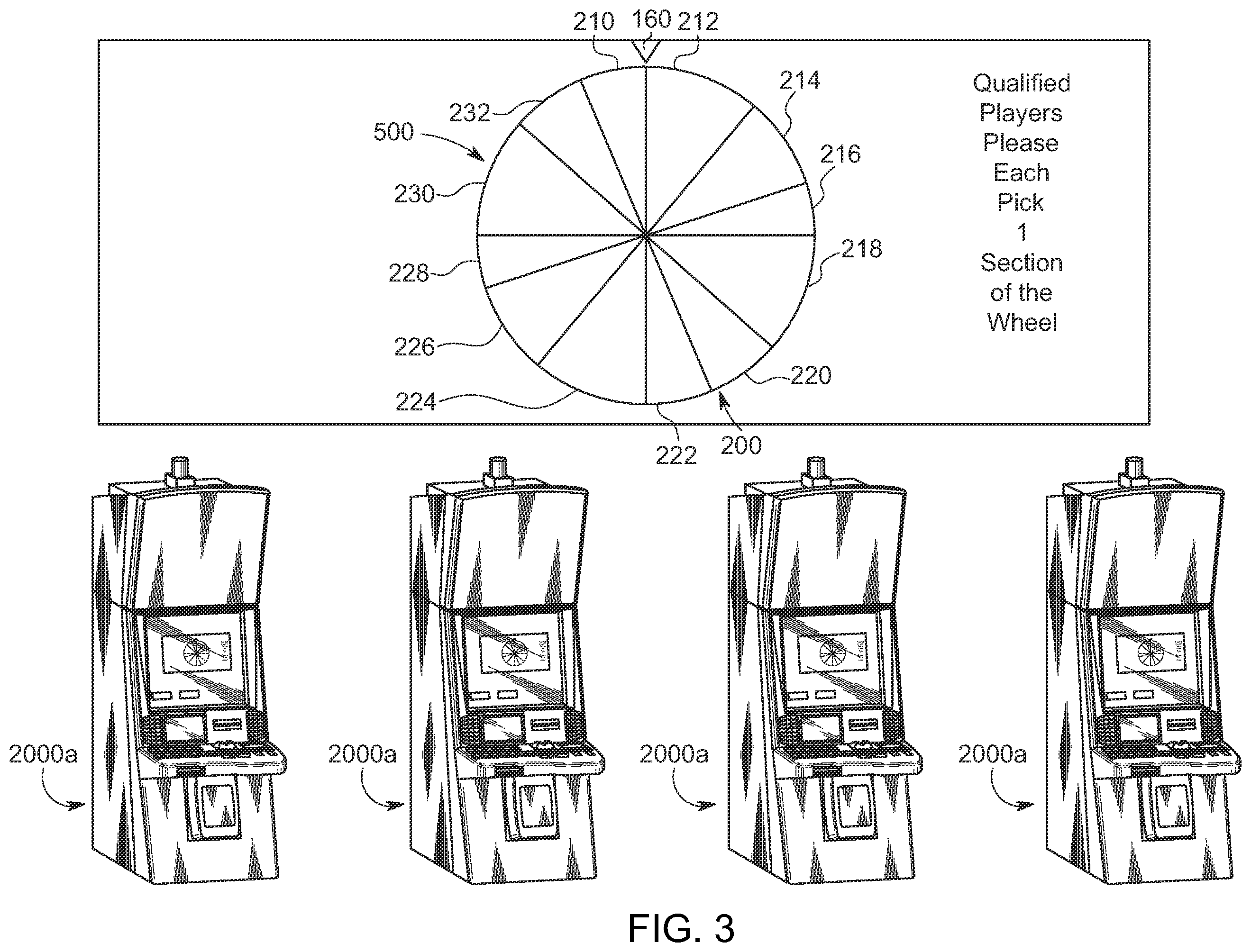 Patent US12361794 Figure 4 – Banked bonus player selection