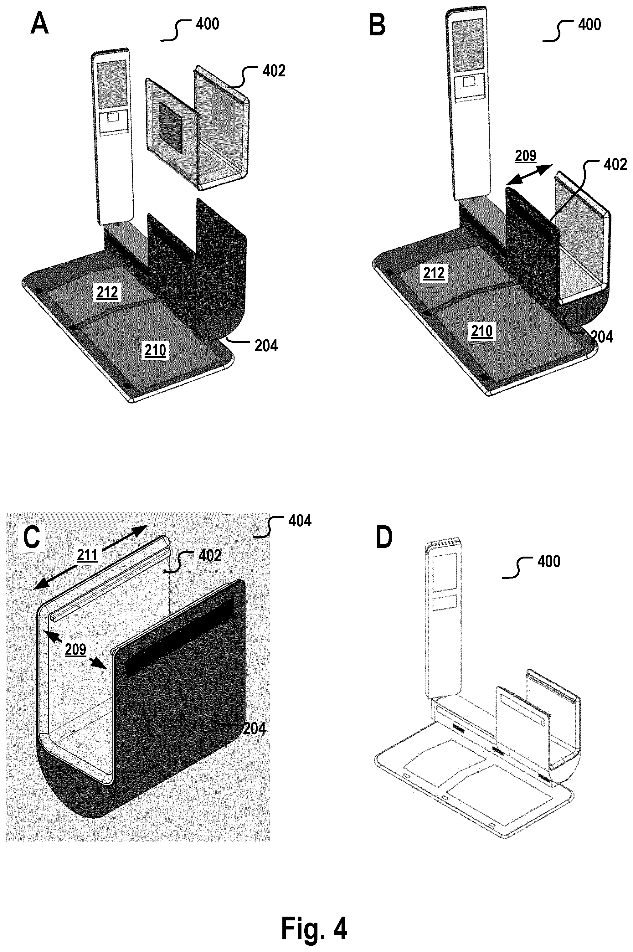 Patent US12361799 Figure 4 – Electronic retail self-checkout system