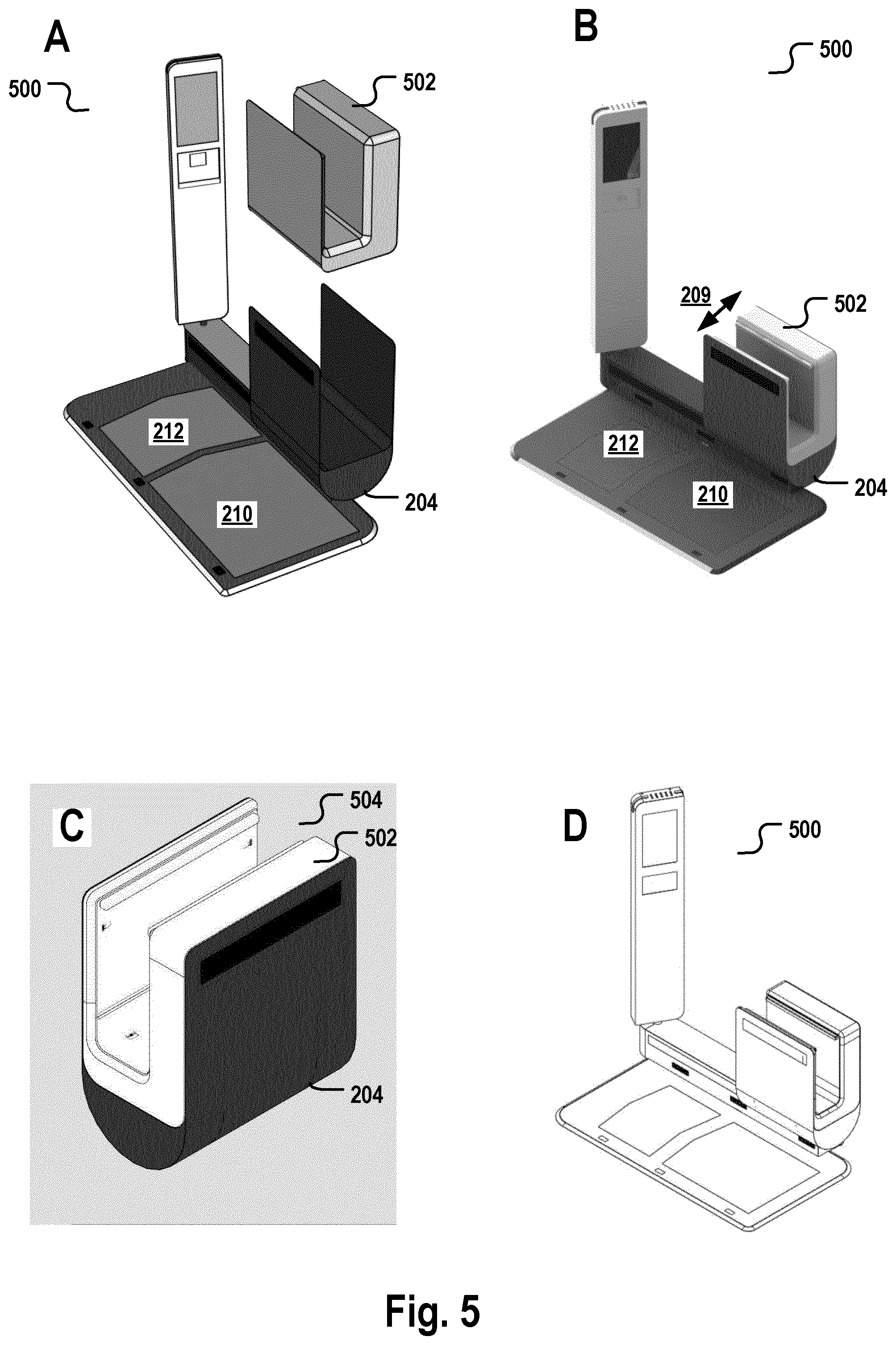 Patent US12361799 Figure 5 – Electronic retail self-checkout system