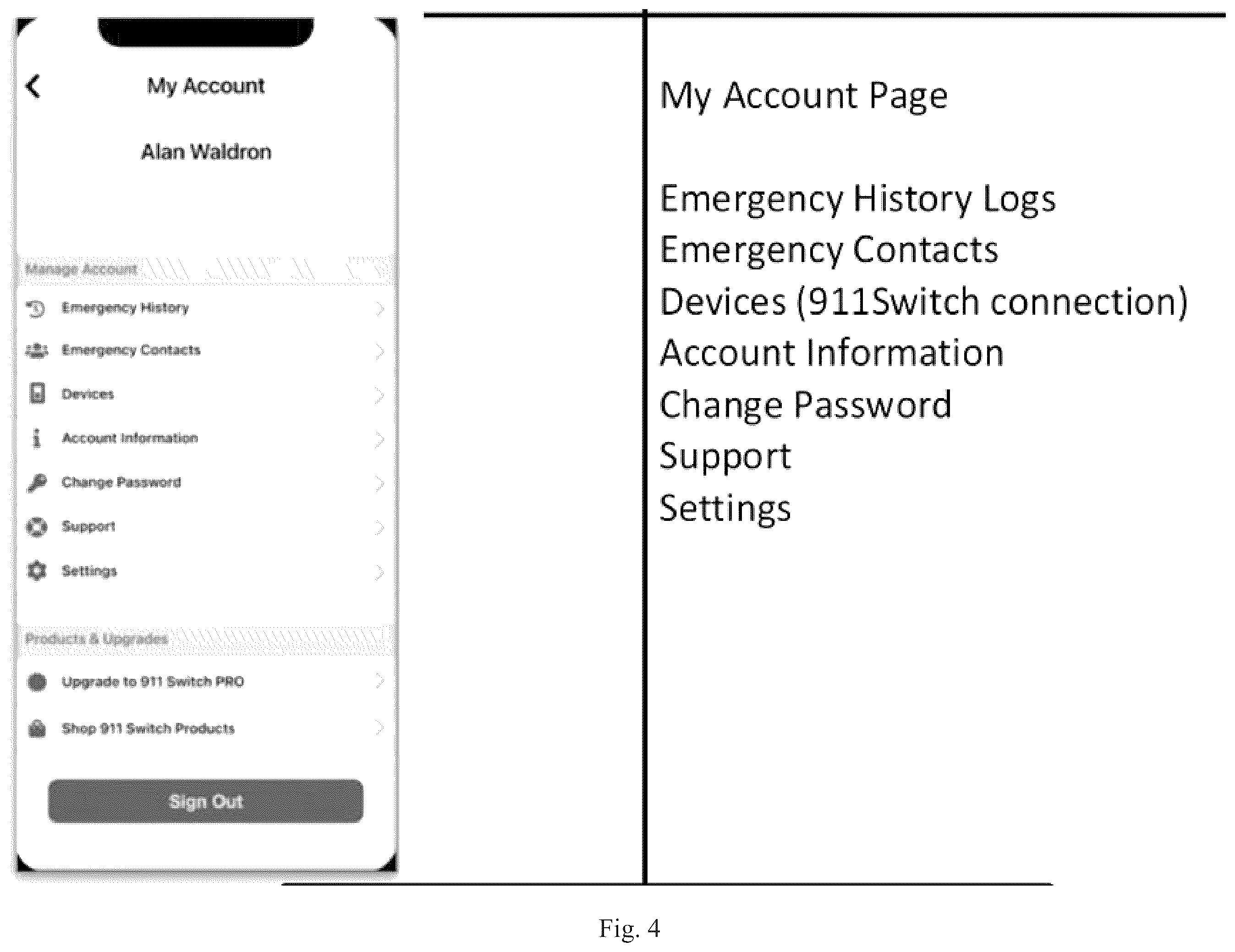 Patent US12361801 Figure 4 – Computer-implemented emergency alert lighting system