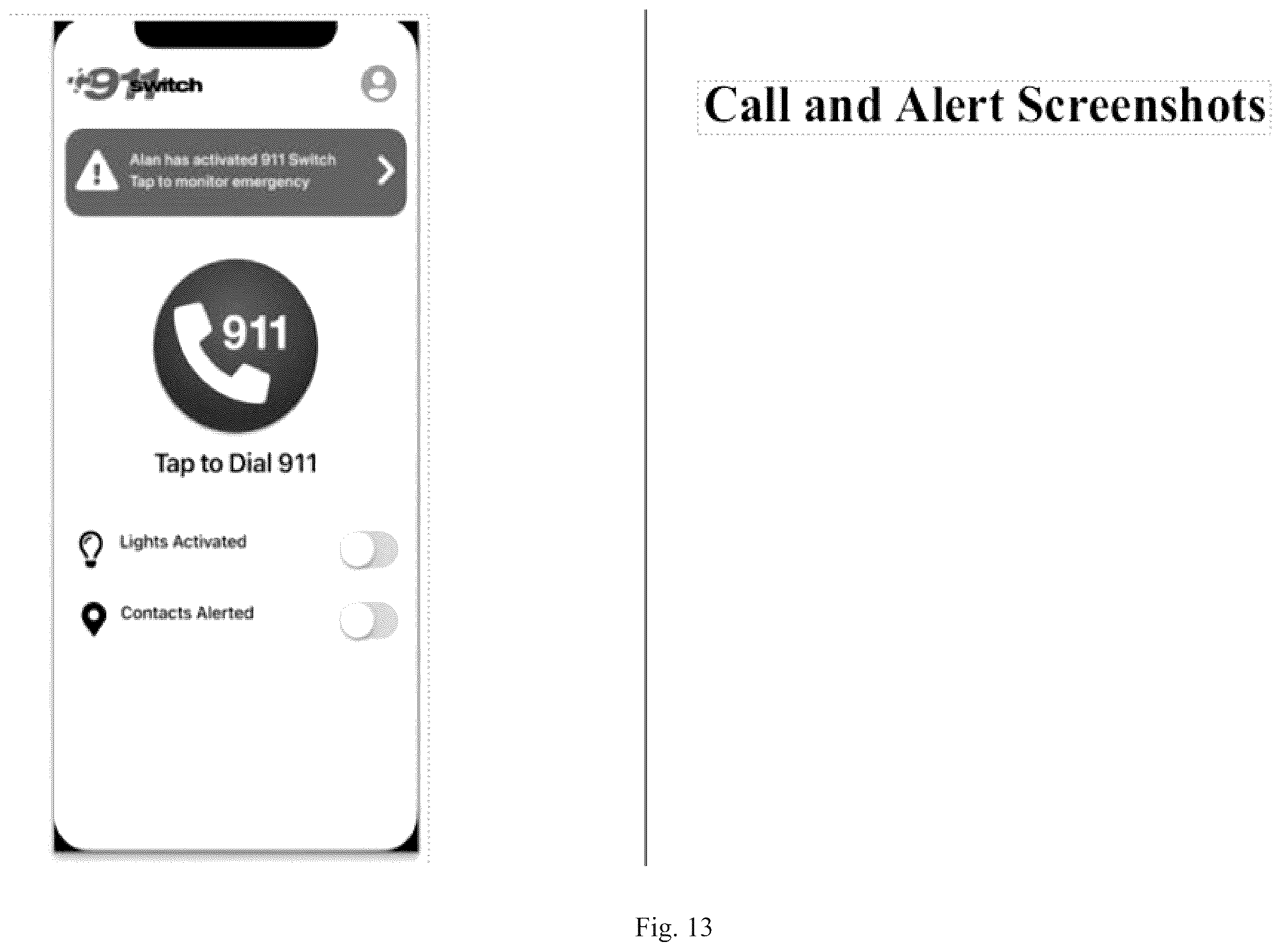 Patent US12361801 Figure 13 – Computer-implemented emergency alert lighting system