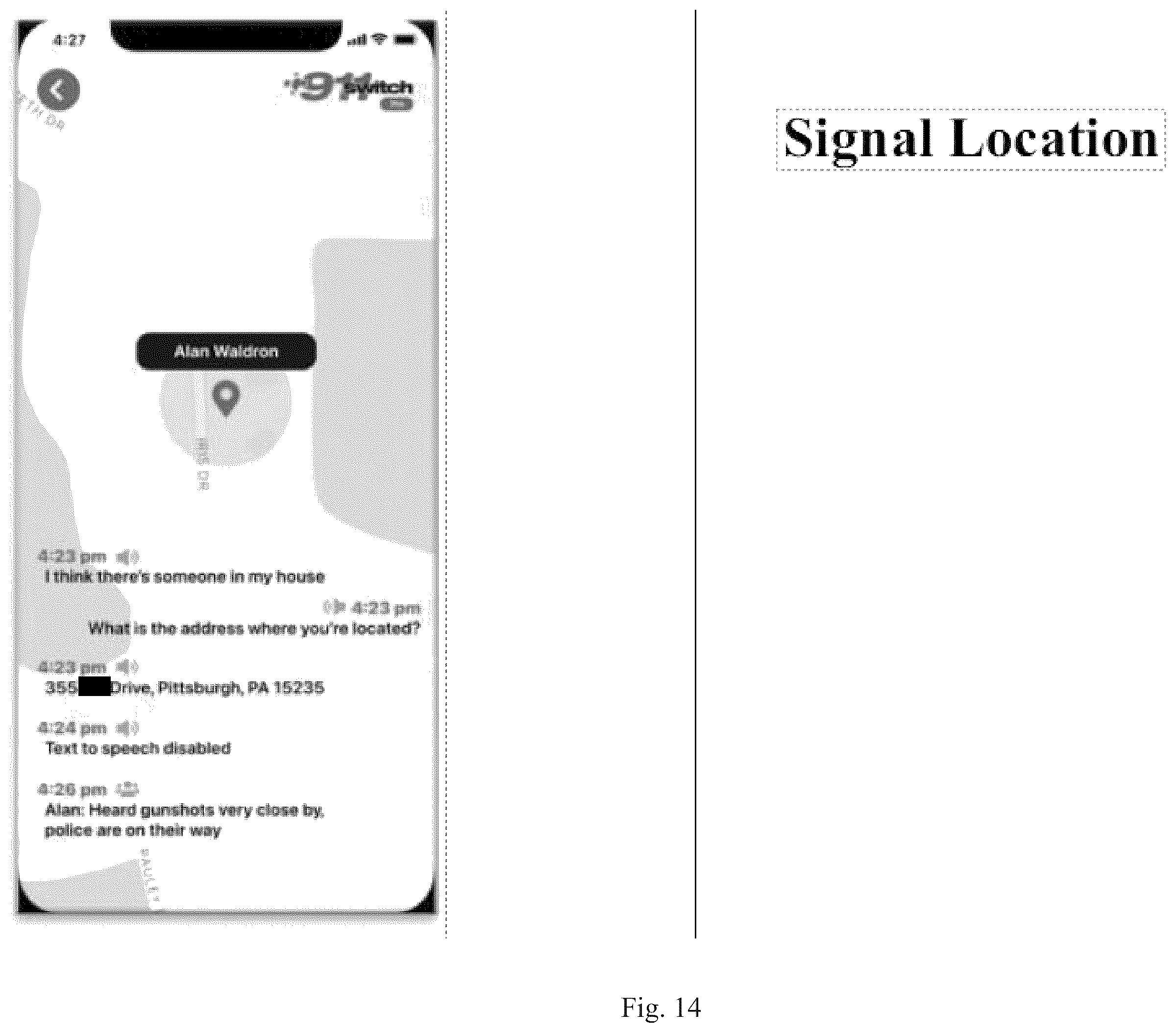Patent US12361801 Figure 14 – Computer-implemented emergency alert lighting system