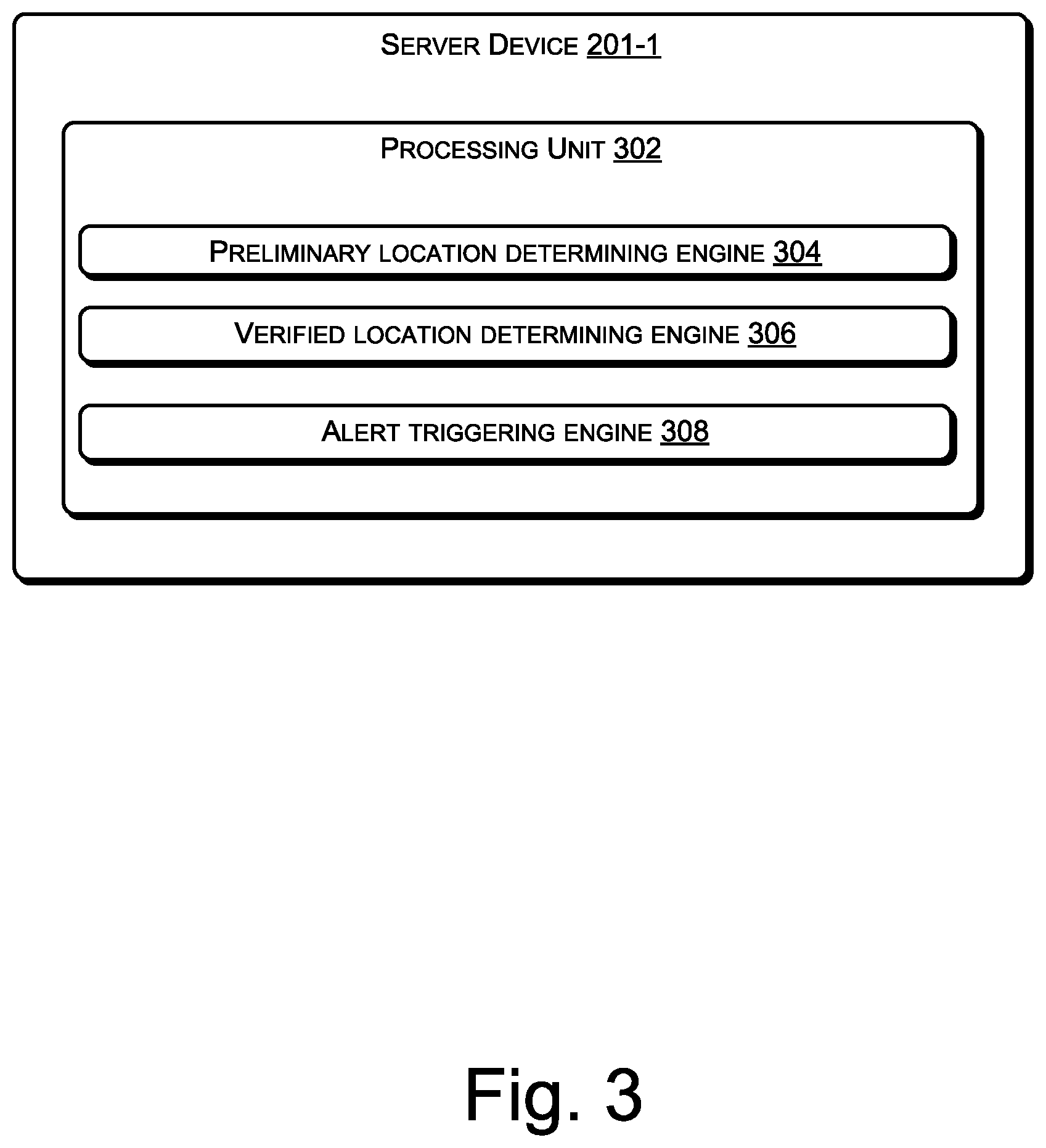 Patent US12361803 Figure 3 – Response management in an indoor facility