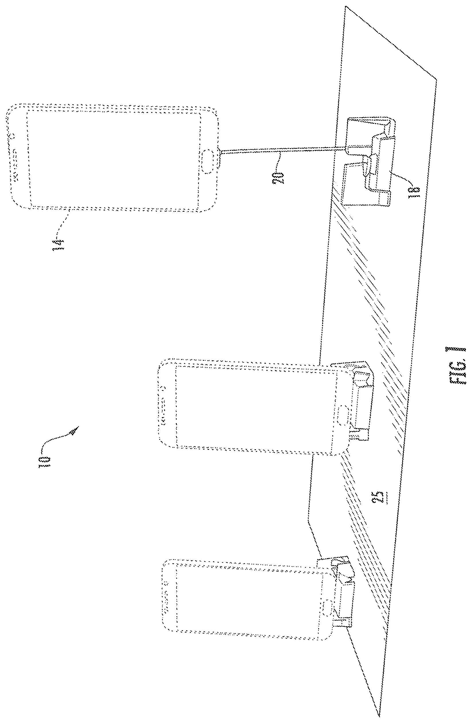 Patent US12361804 — Merchandise security system — Figure 1