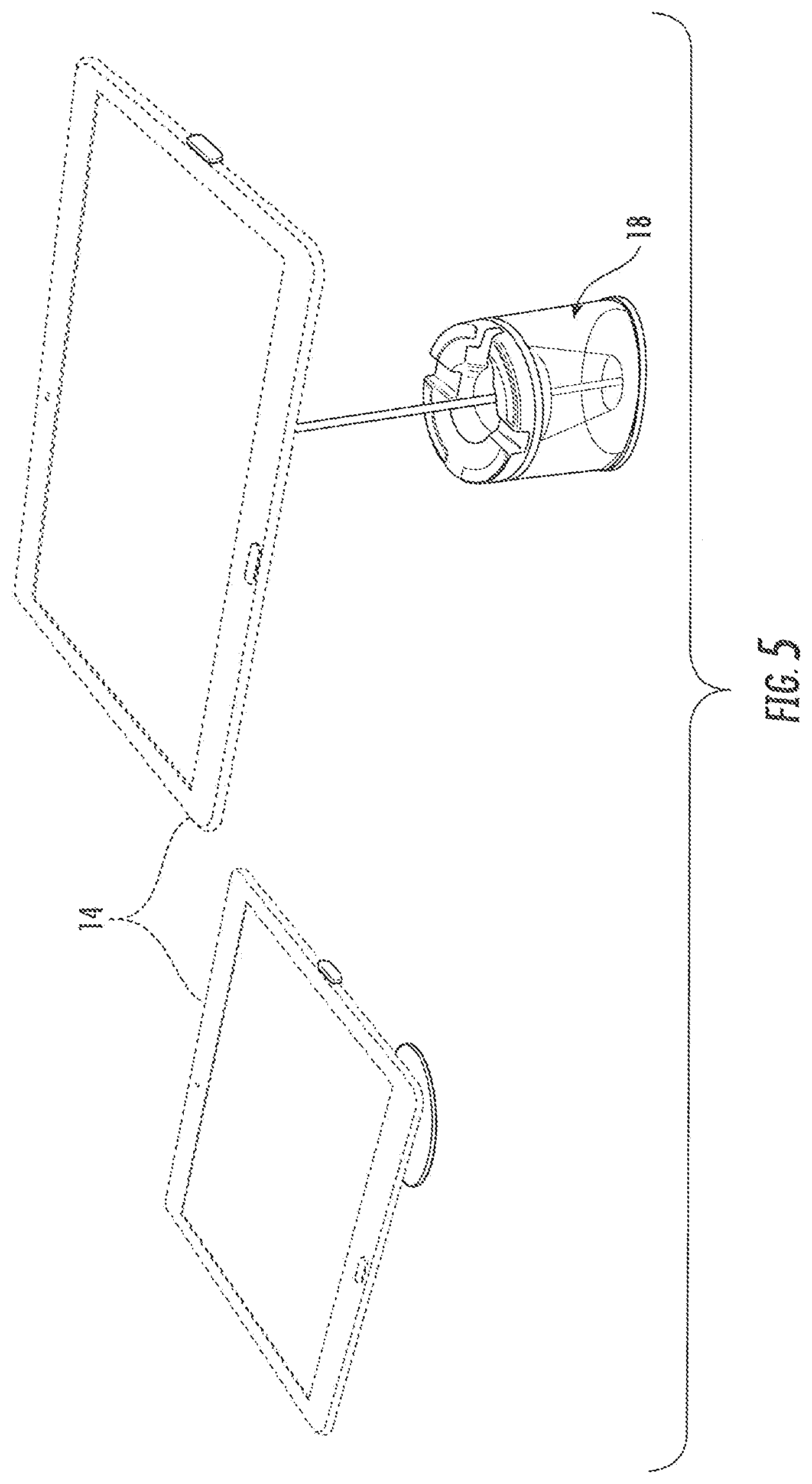Patent US12361804 Figure 5 – Merchandise security system