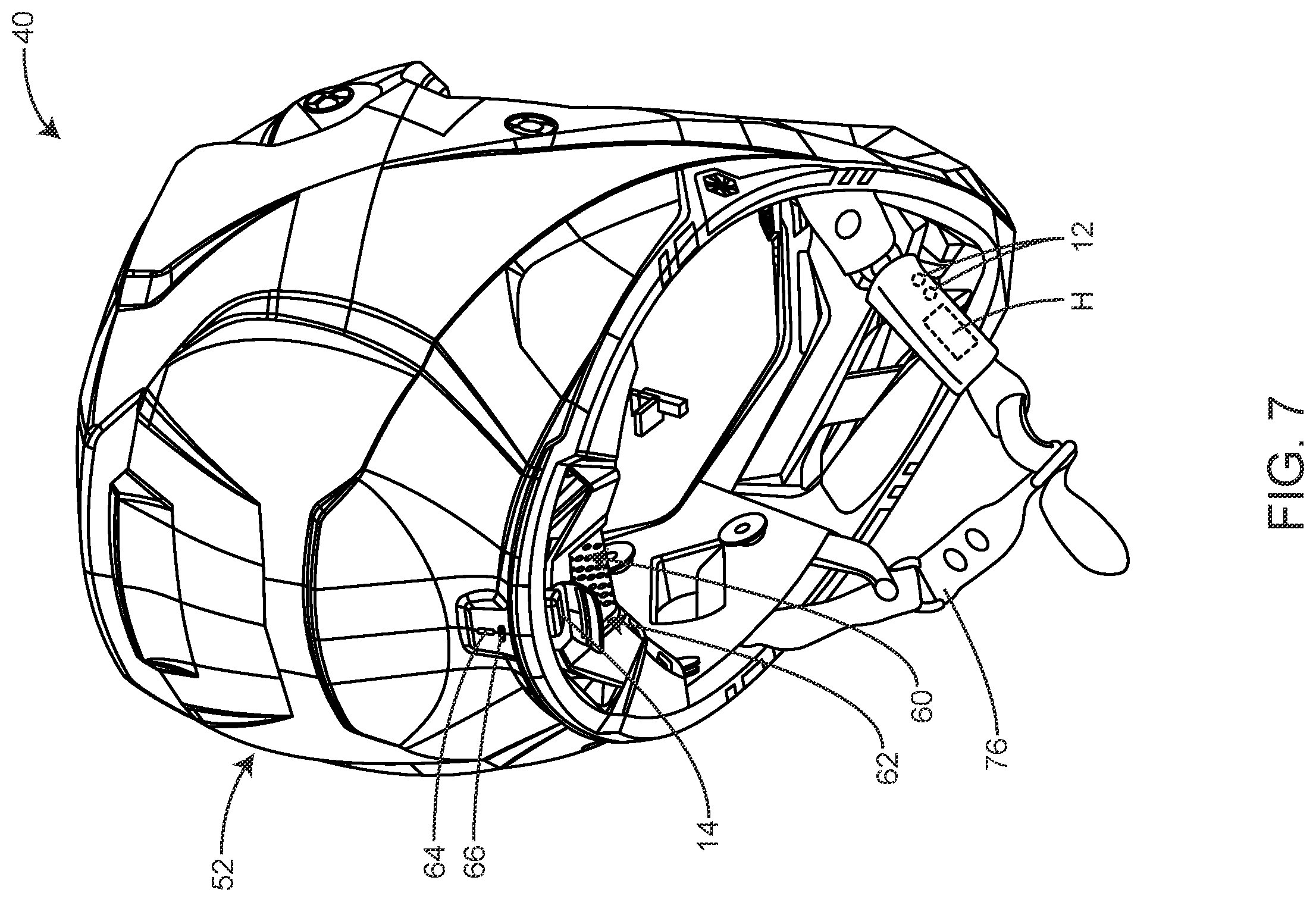 Patent US12361811 Figure 6 – System for monitoring vehicle riders