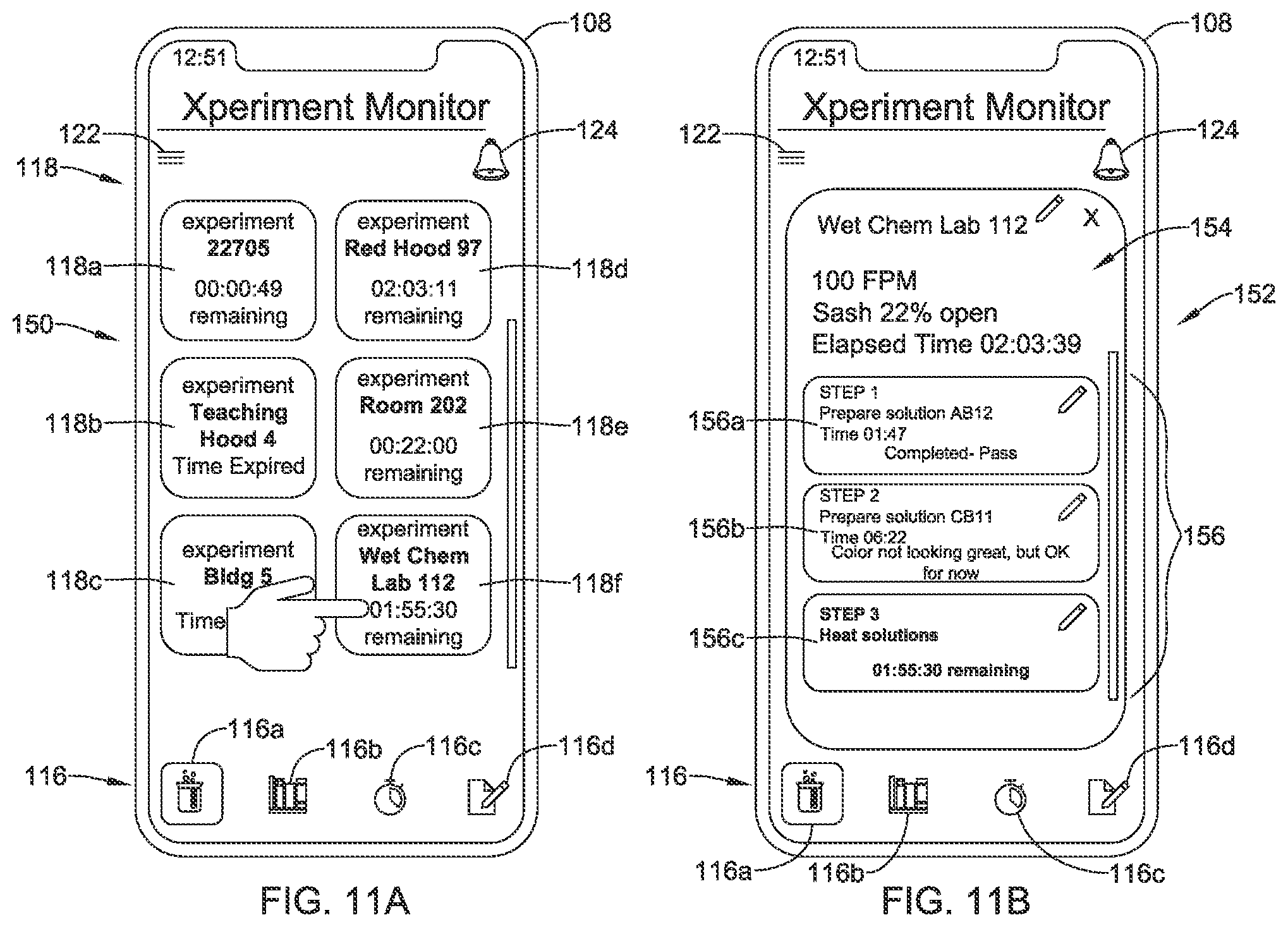 Patent US12361812 Figure 13 – Methods and systems for remotely interacting with a fume hood using a mobile device