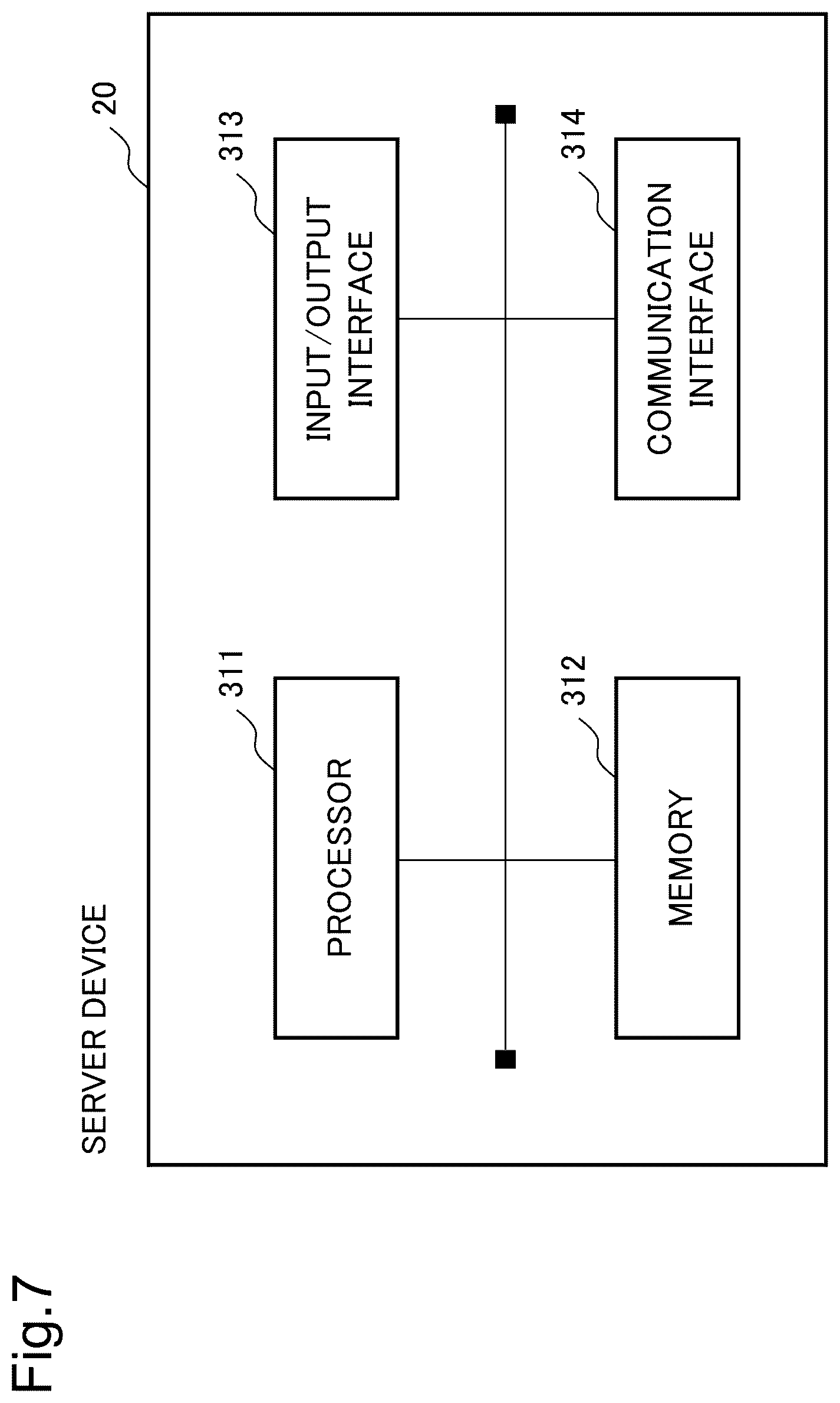 Patent US12361813 Figure 7 – Server device, visitor notification system, visitor notification method, and storage medium