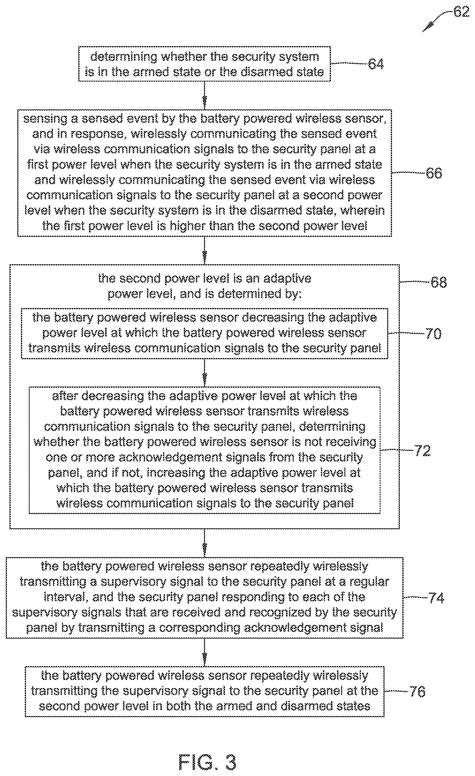 Patent US12361820 Figure 5 – System and method for adaptive power management in wireless sensor communication