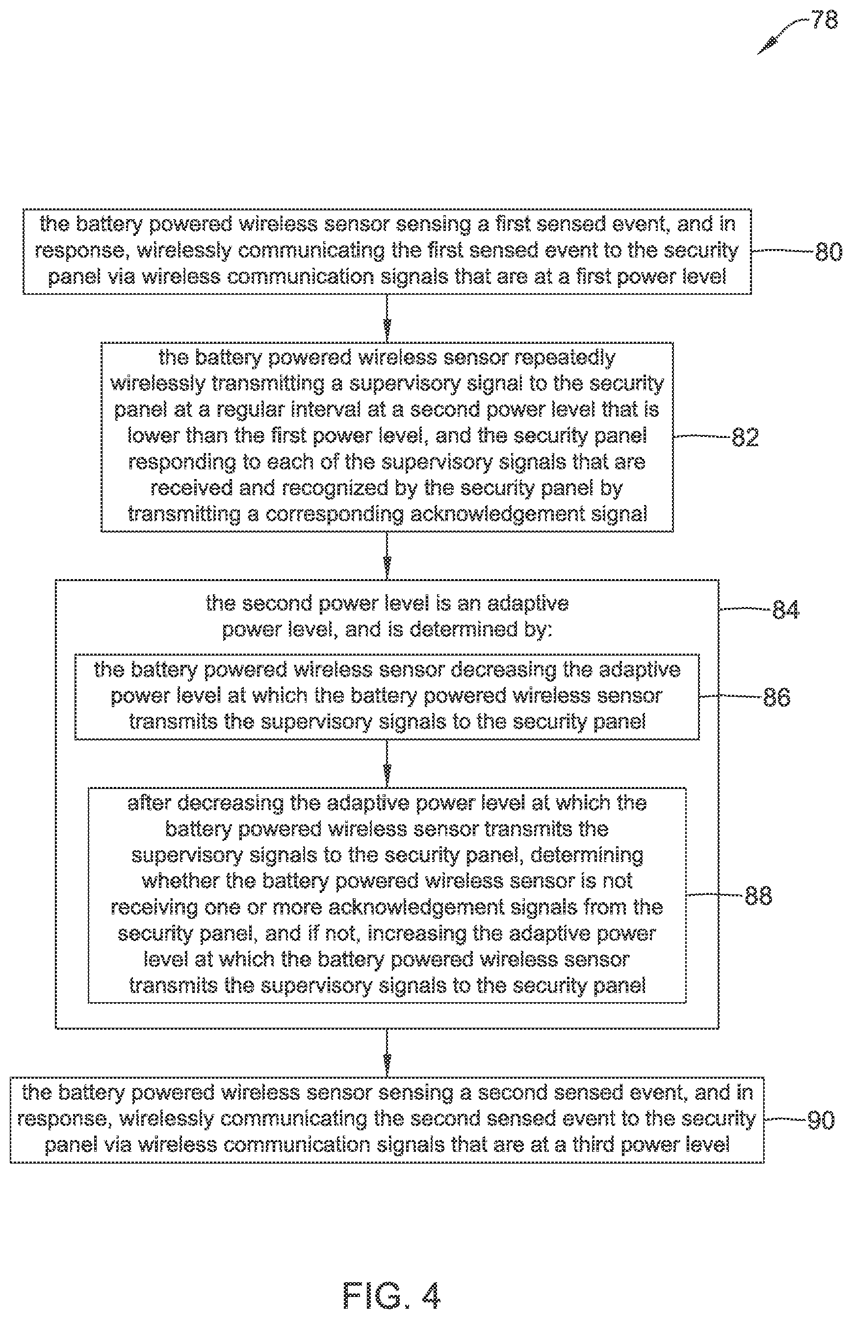 Patent US12361820 Figure 6 – System and method for adaptive power management in wireless sensor communication