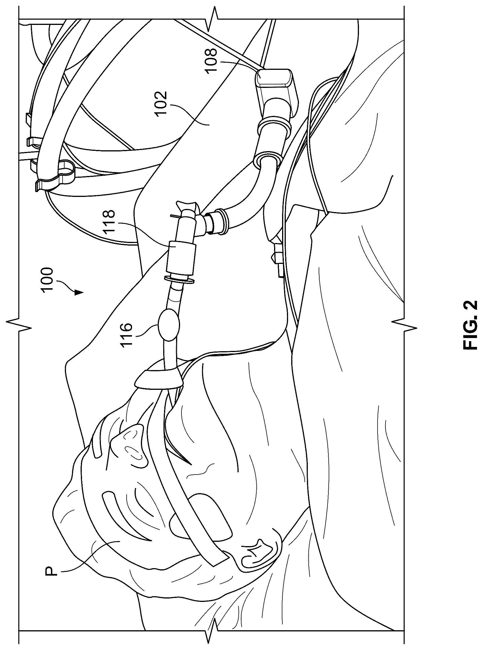Patent US12361821 Figure 2 – Continuous patient monitoring