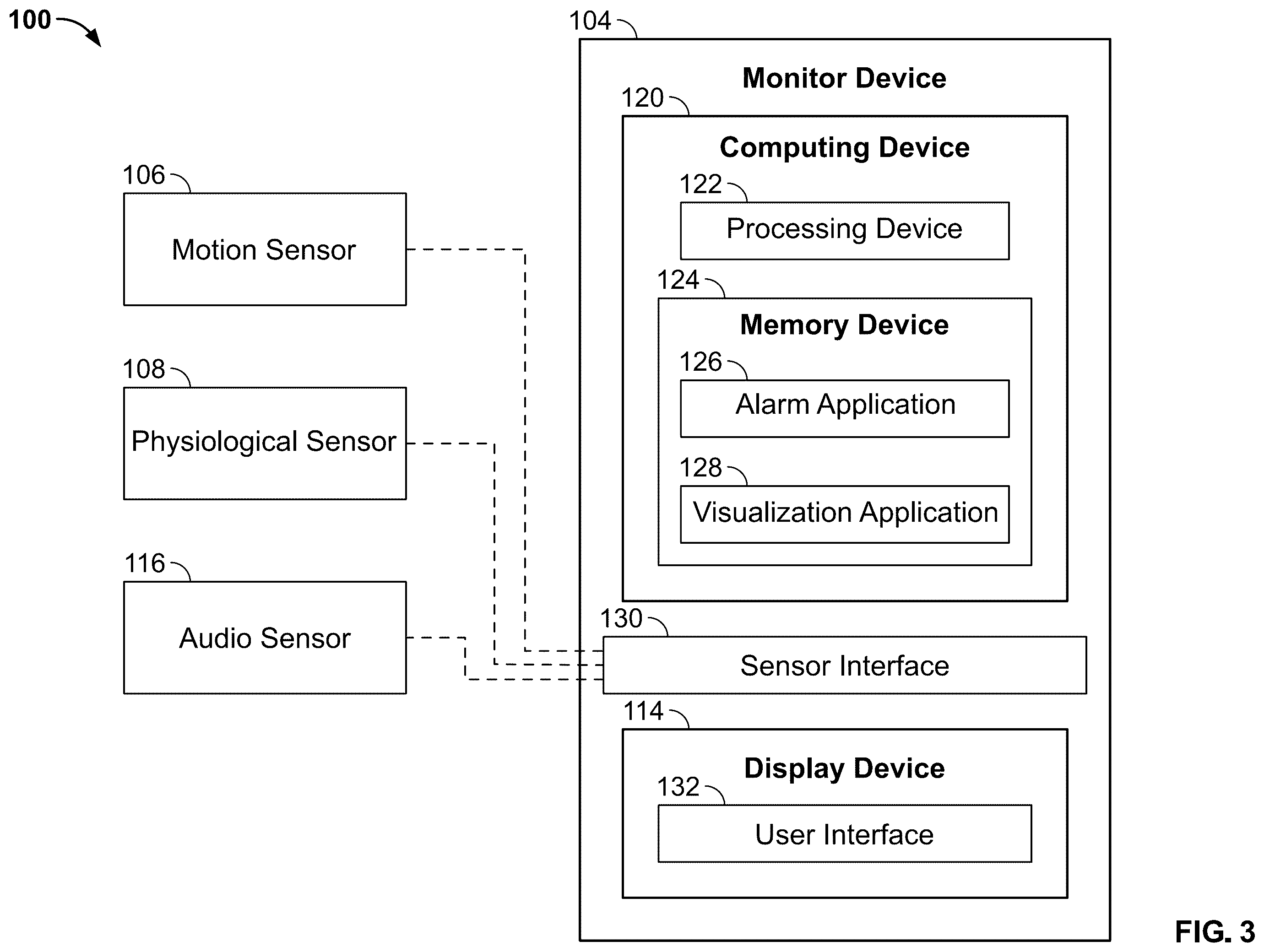 Patent US12361821 Figure 3 – Continuous patient monitoring