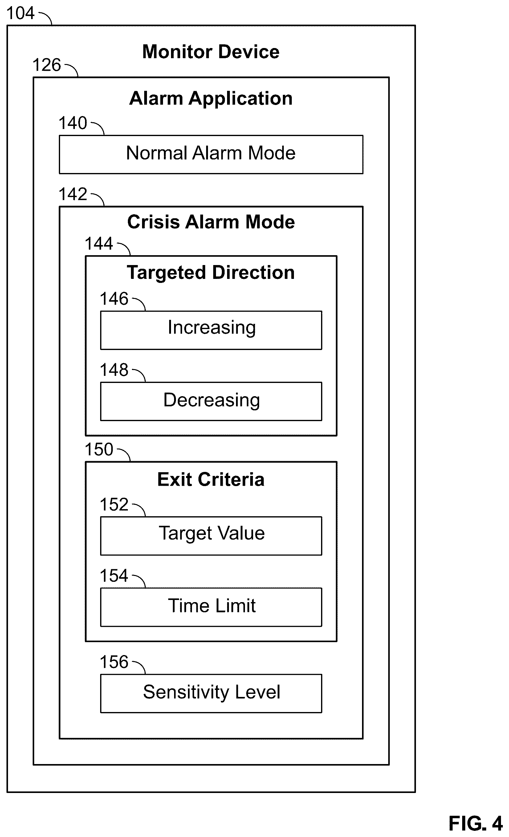 Patent US12361821 Figure 4 – Continuous patient monitoring