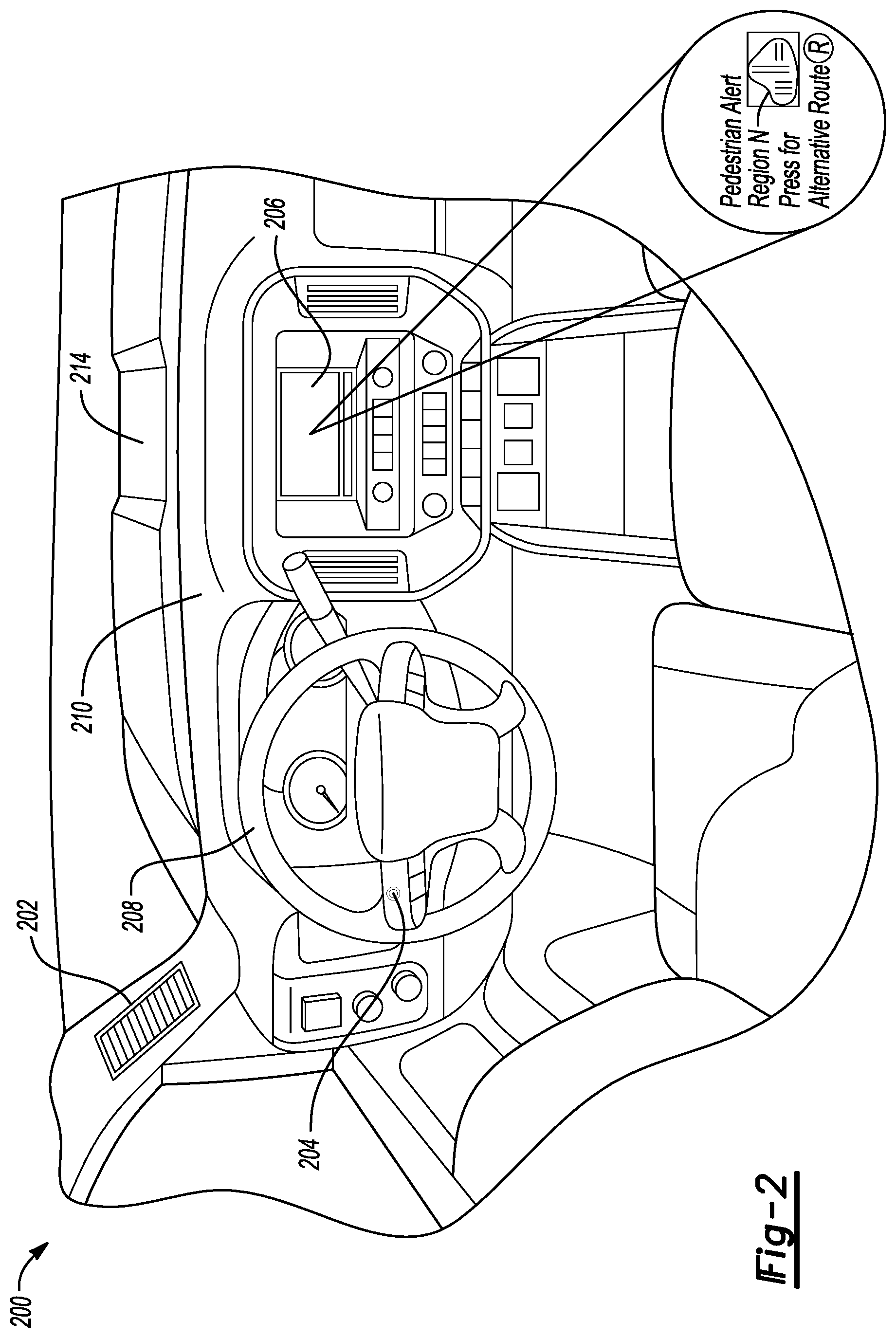 Patent US12361830 Figure 2 – Pedestrian density and proximity recognition with vehicle and mobile device countermeasures