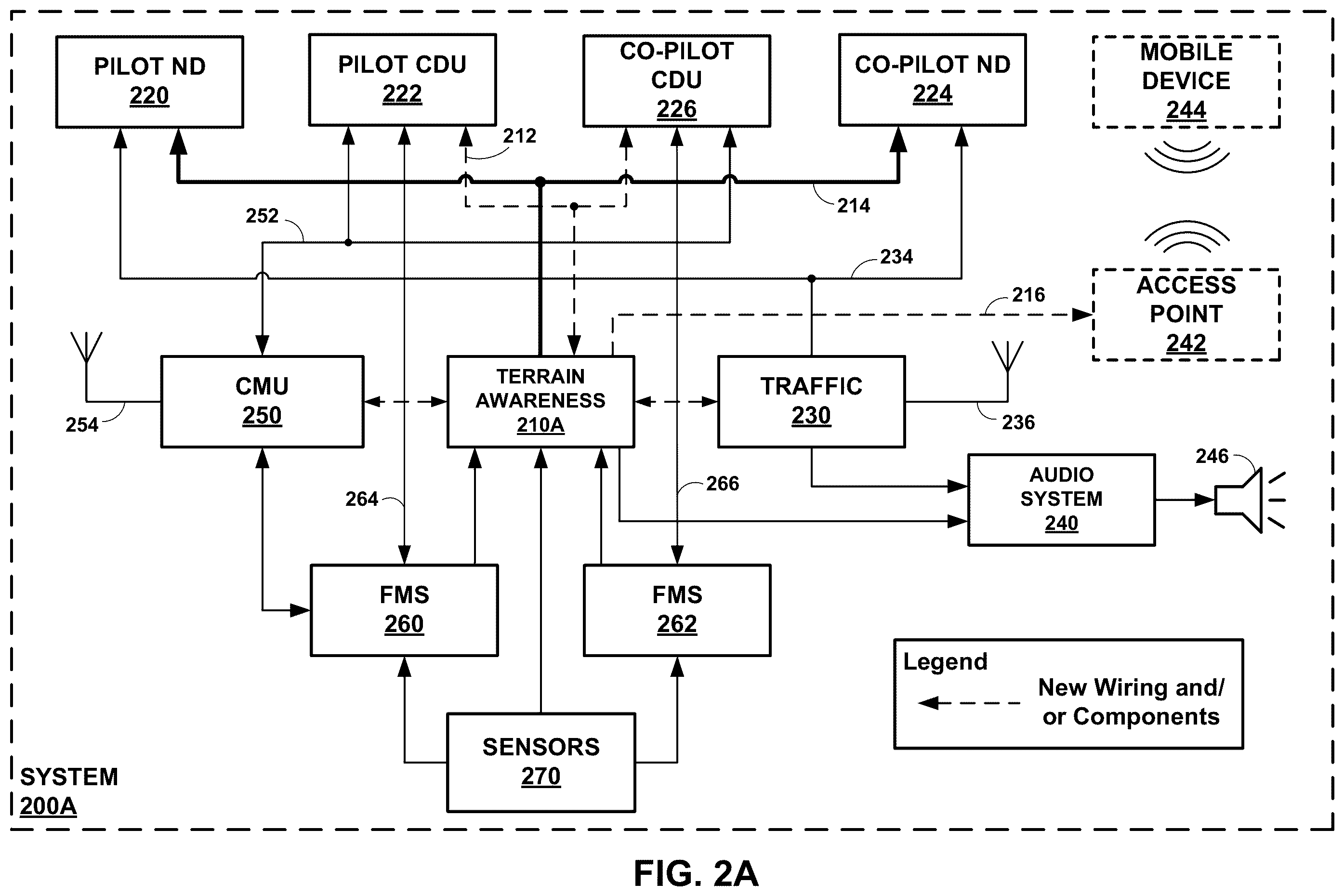 Patent US12361834 Figure 2 – Display of traffic information