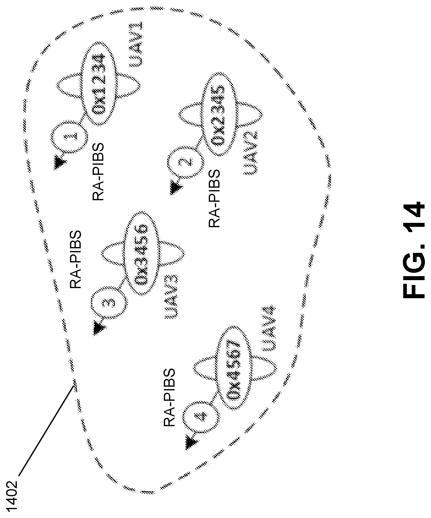 Patent US12361836 Figure 13 – Distributed detect and avoid for unmanned vehicles