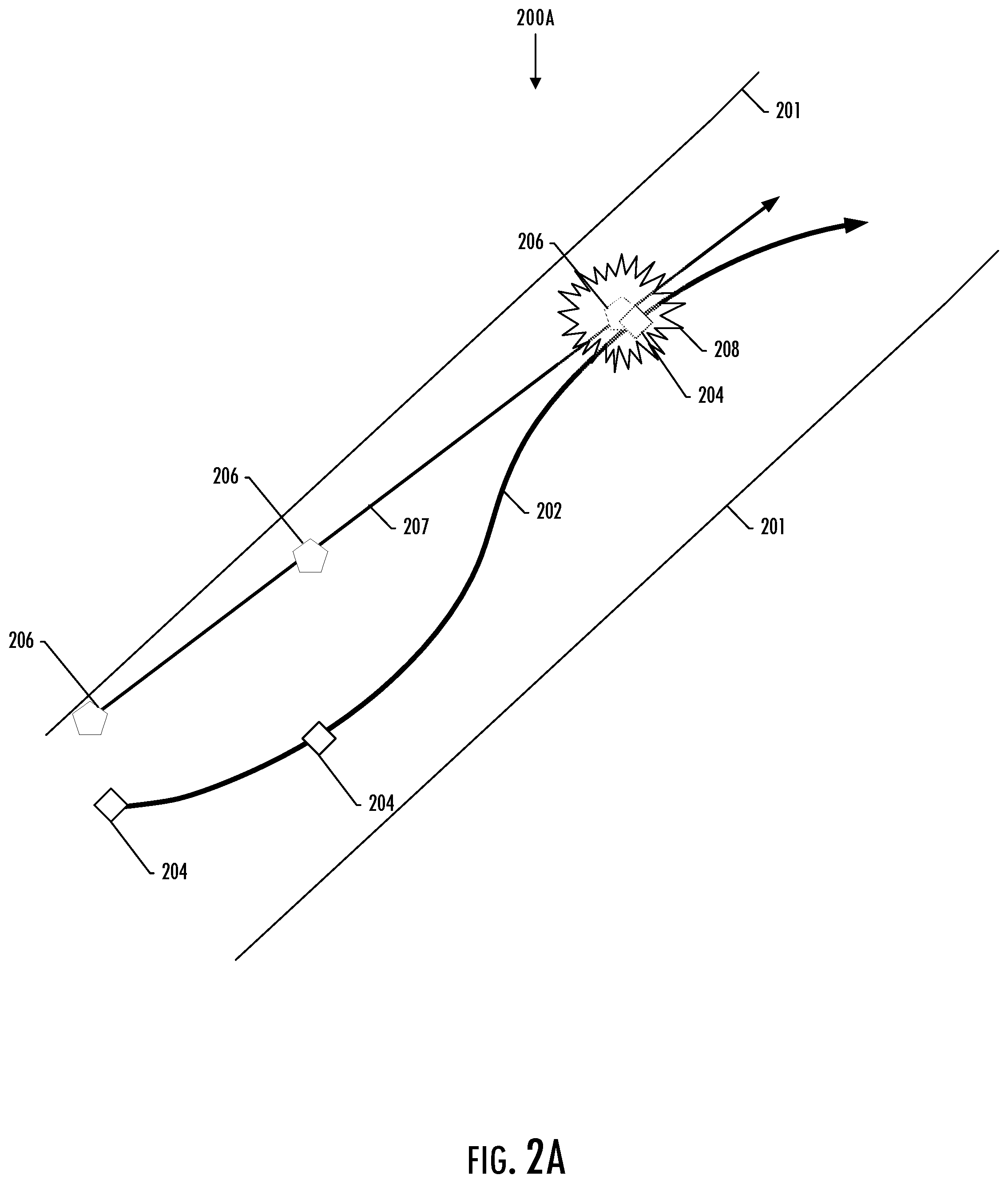 Patent US12361837 Figure 2 – Collision avoidance system and method