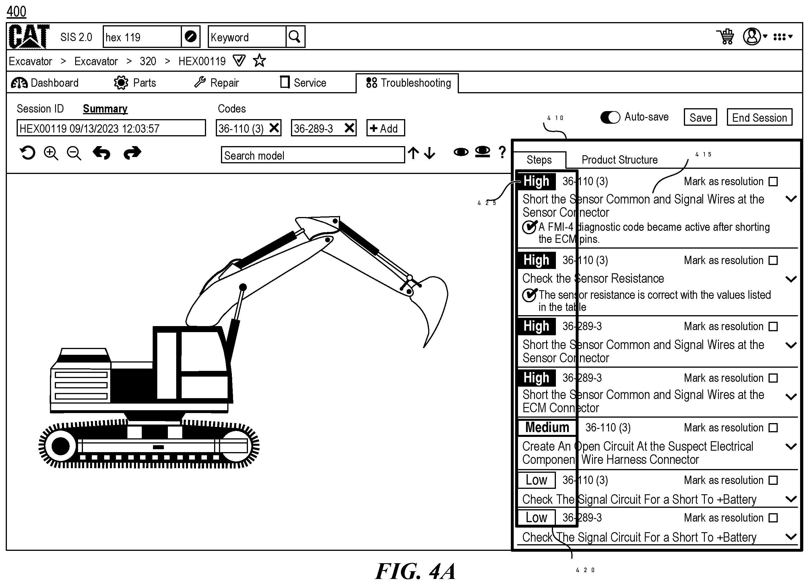 Patent US12361838 Figure 8 – Resolving an issue experienced by a particular device using natural language input