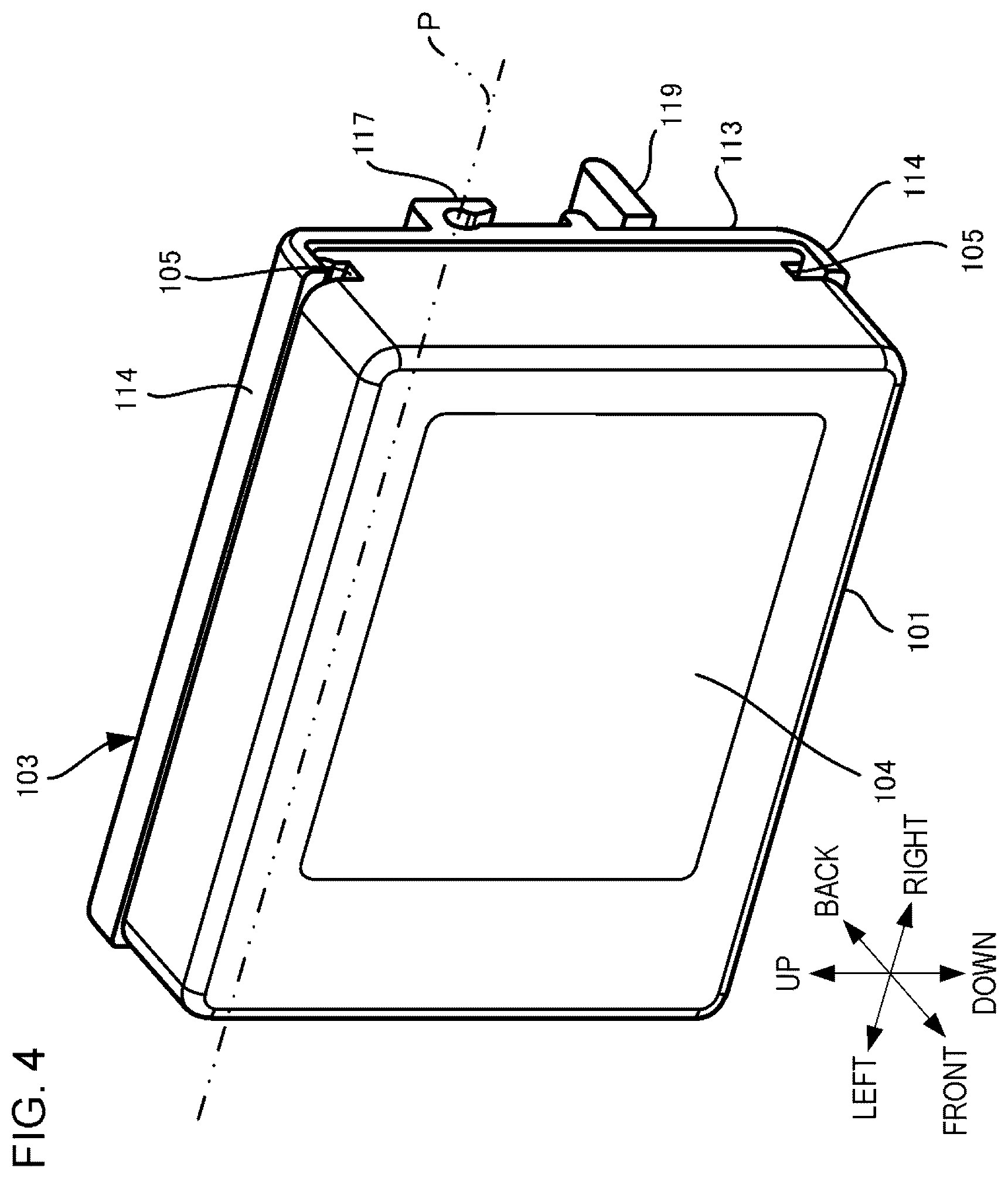 Patent US12361843 Figure 4 – Shelf tag attachment apparatus
