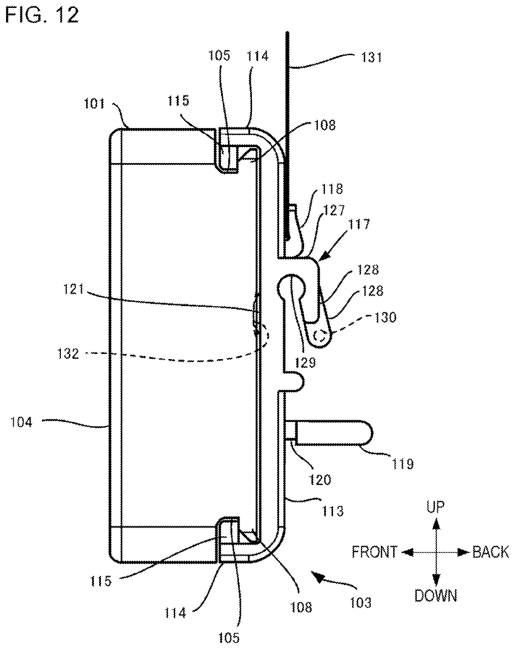 Patent US12361843 Figure 13 – Shelf tag attachment apparatus