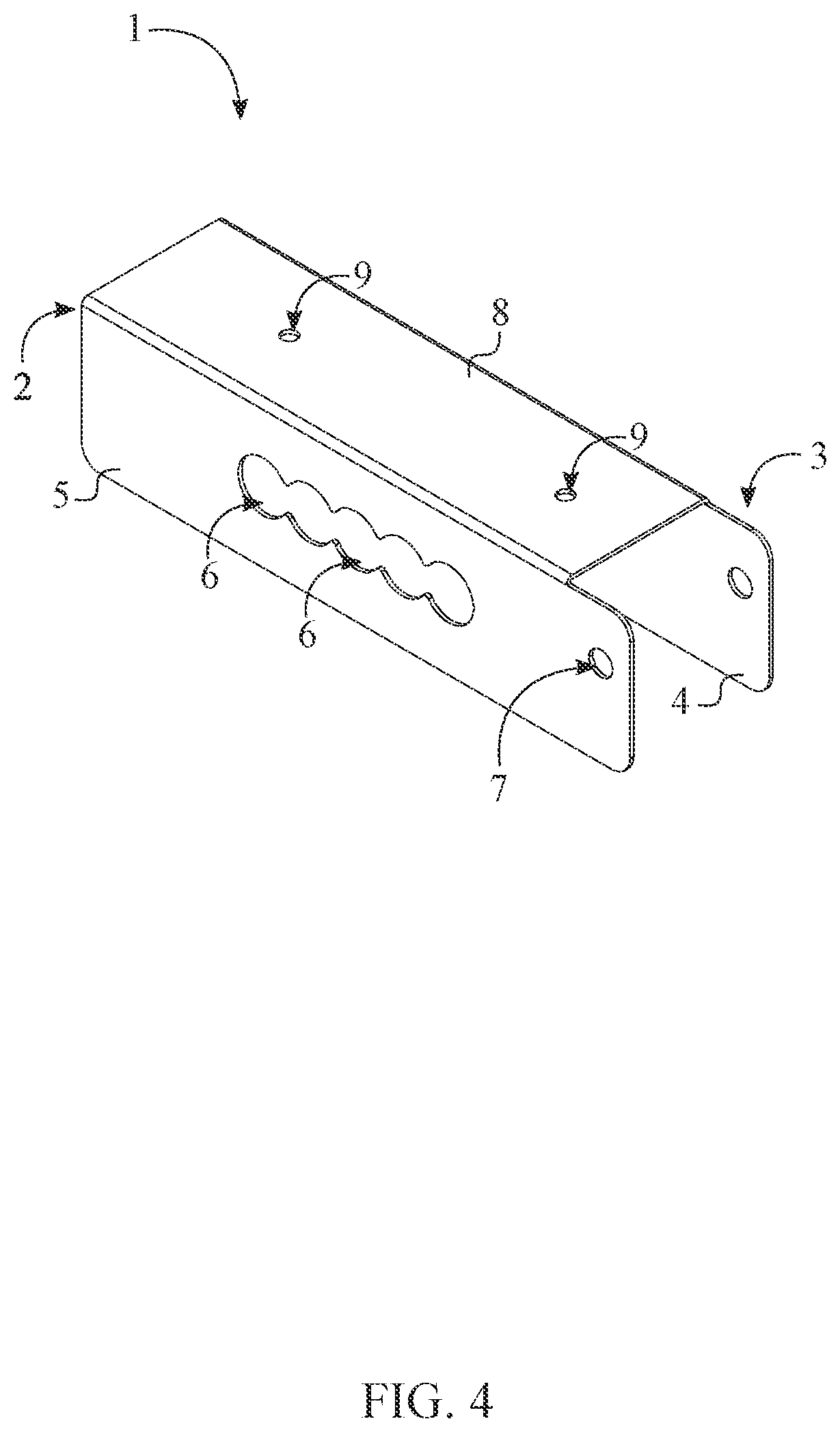 Patent US12361844 Figure 4 – Trailer hitch mount display apparatus