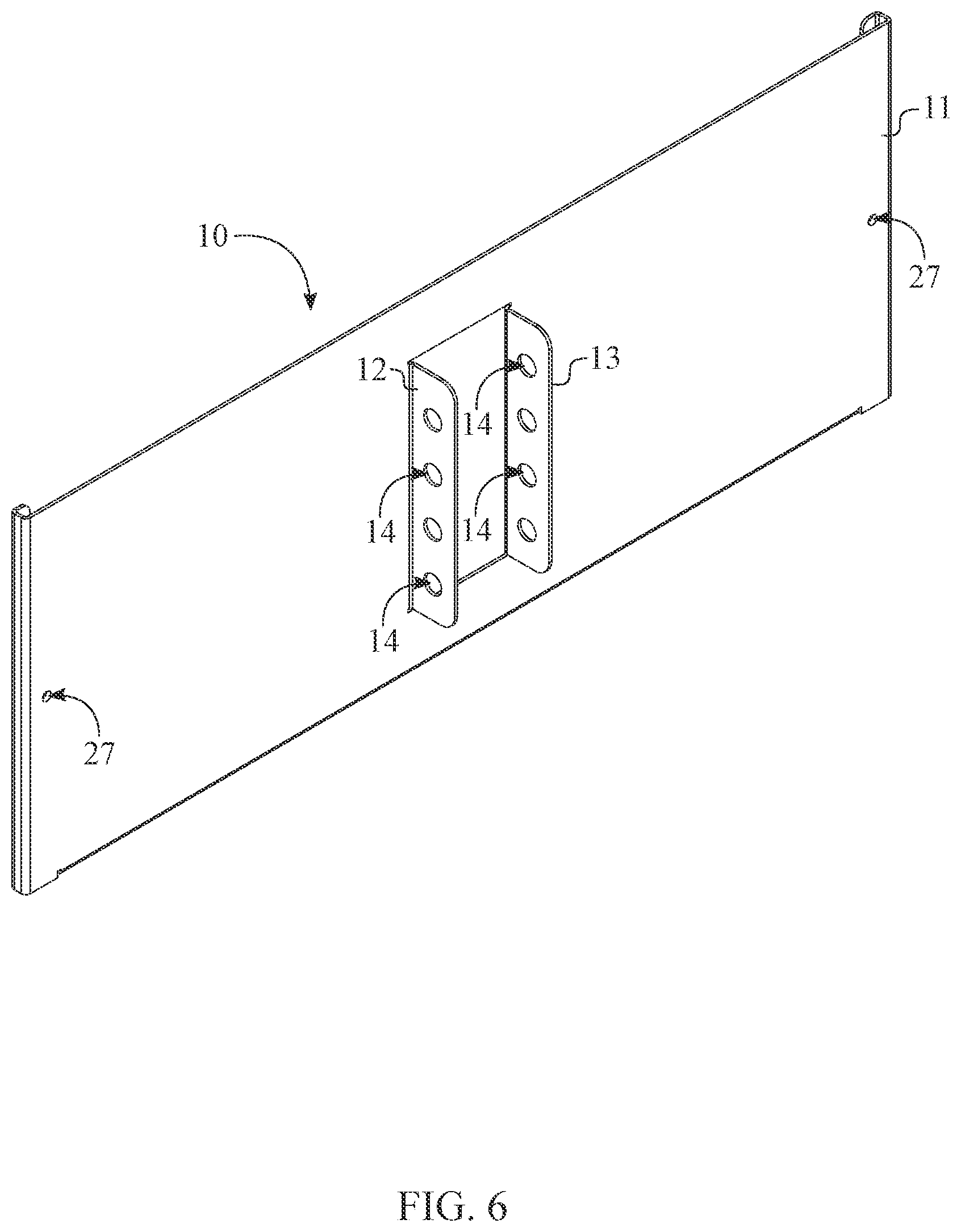 Patent US12361844 Figure 6 – Trailer hitch mount display apparatus