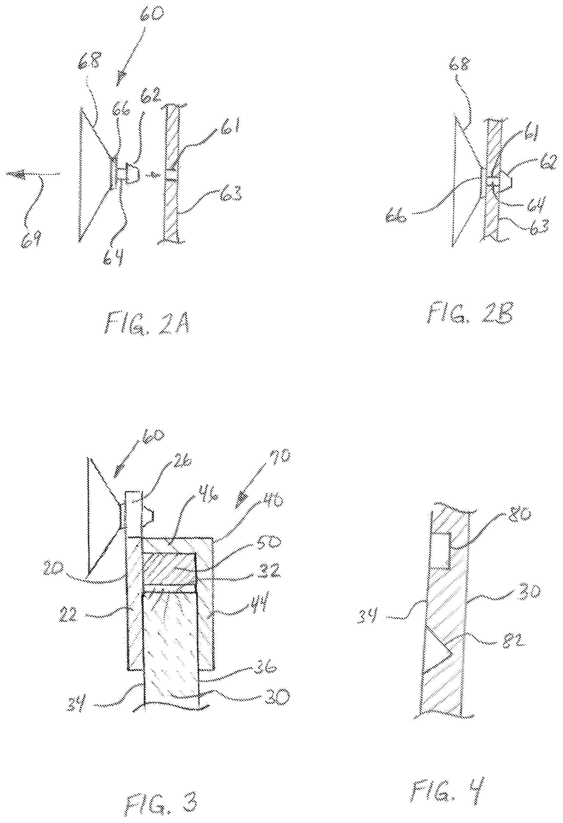 Patent US12361845 Figure 4 – Illuminable sign for displaying a message in an automobile window