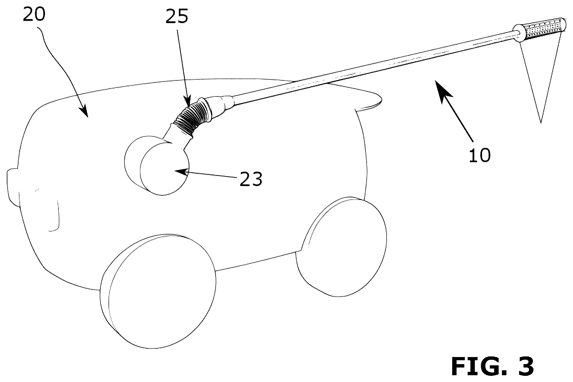 Patent US12361847 Figure 3 – Signaling device and system for increasing visibility of a mobile robot