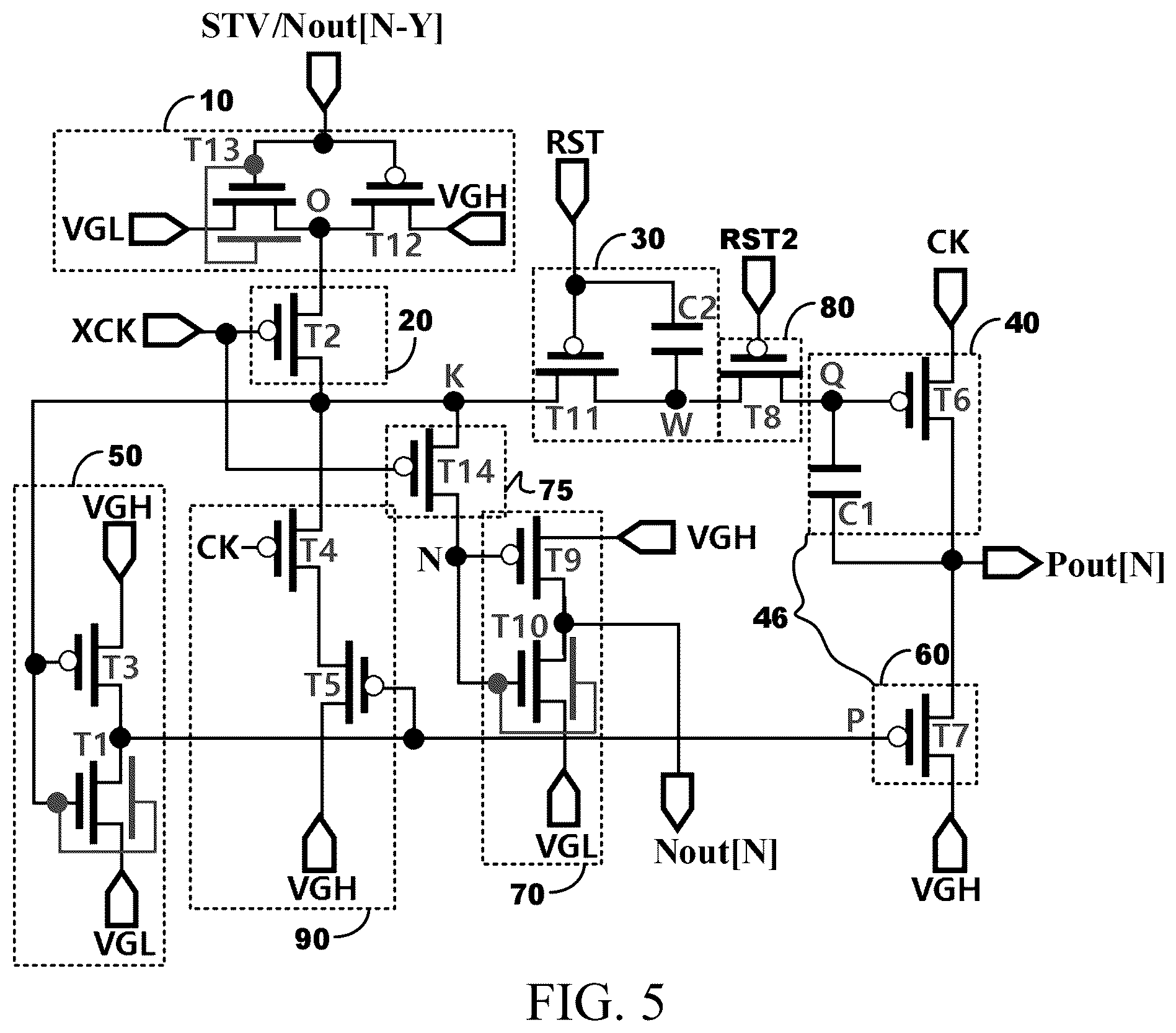 Patent US12361851 Figure 4 – Gate drive circuit and display panel