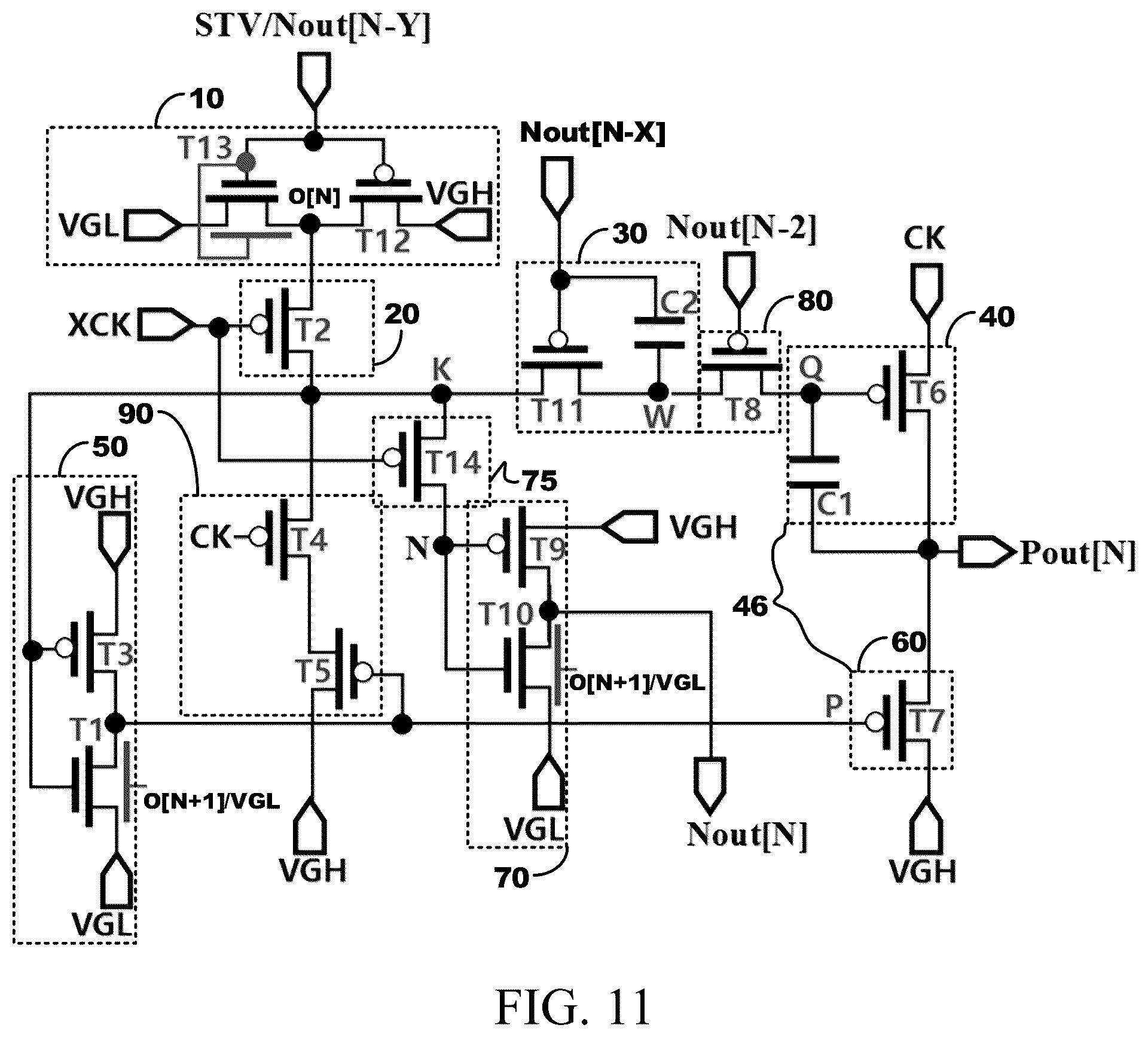 Patent US12361851 Figure 9 – Gate drive circuit and display panel